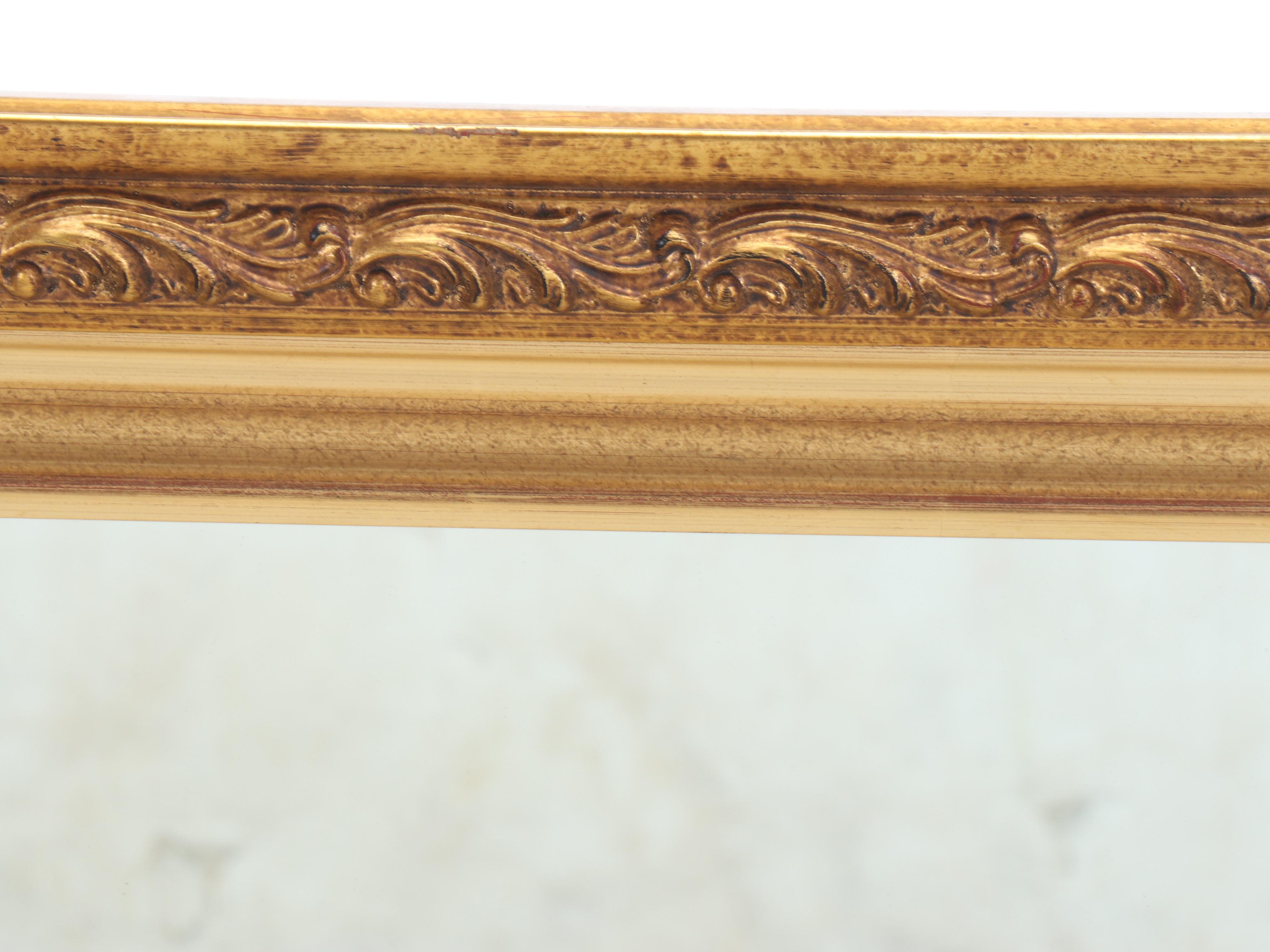 Victorian Style Giltwood Wall Mirror