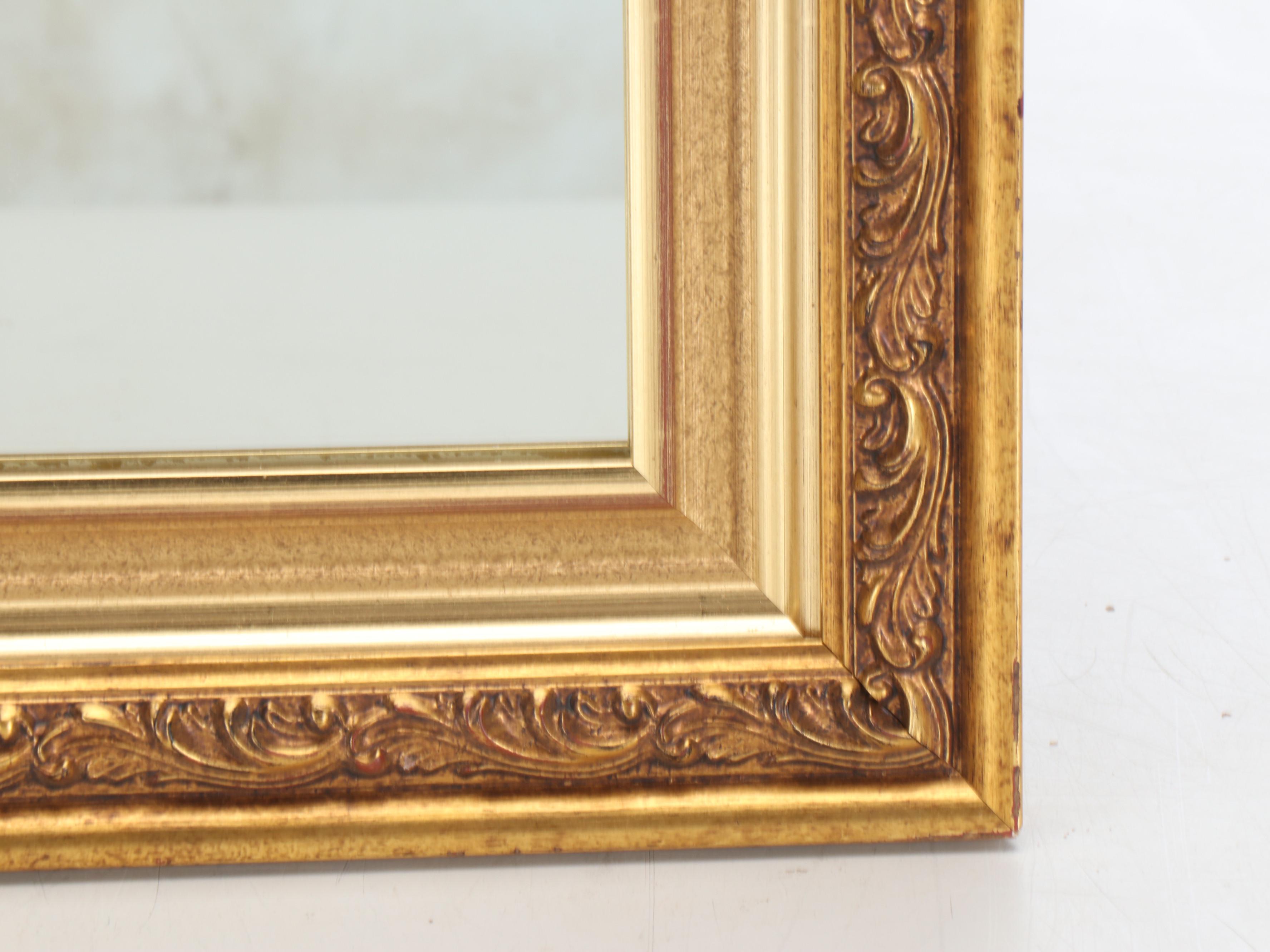 Victorian Style Giltwood Wall Mirror