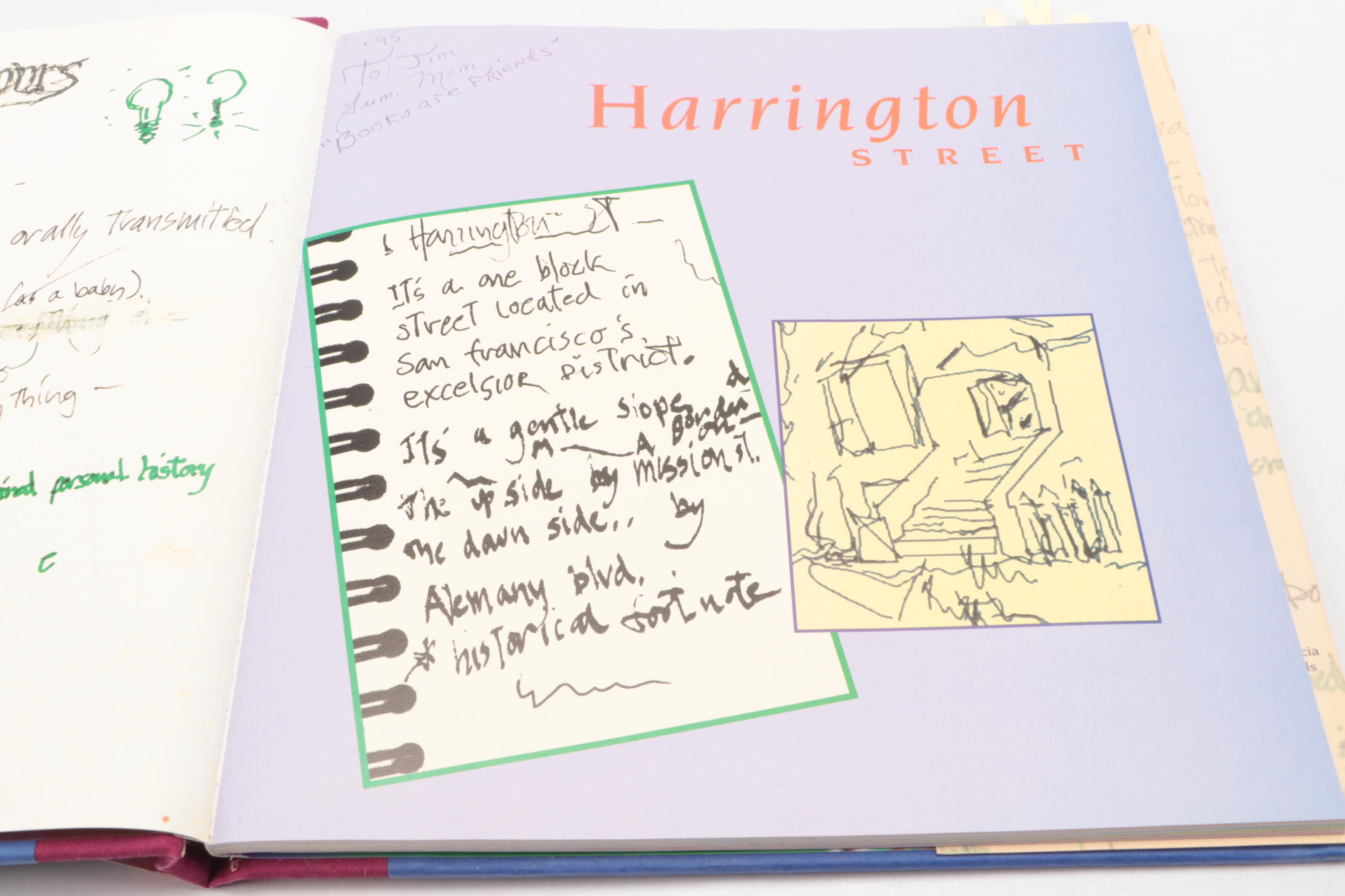 First Printing "Harrington Street" by Jerry Garcia, 1995
