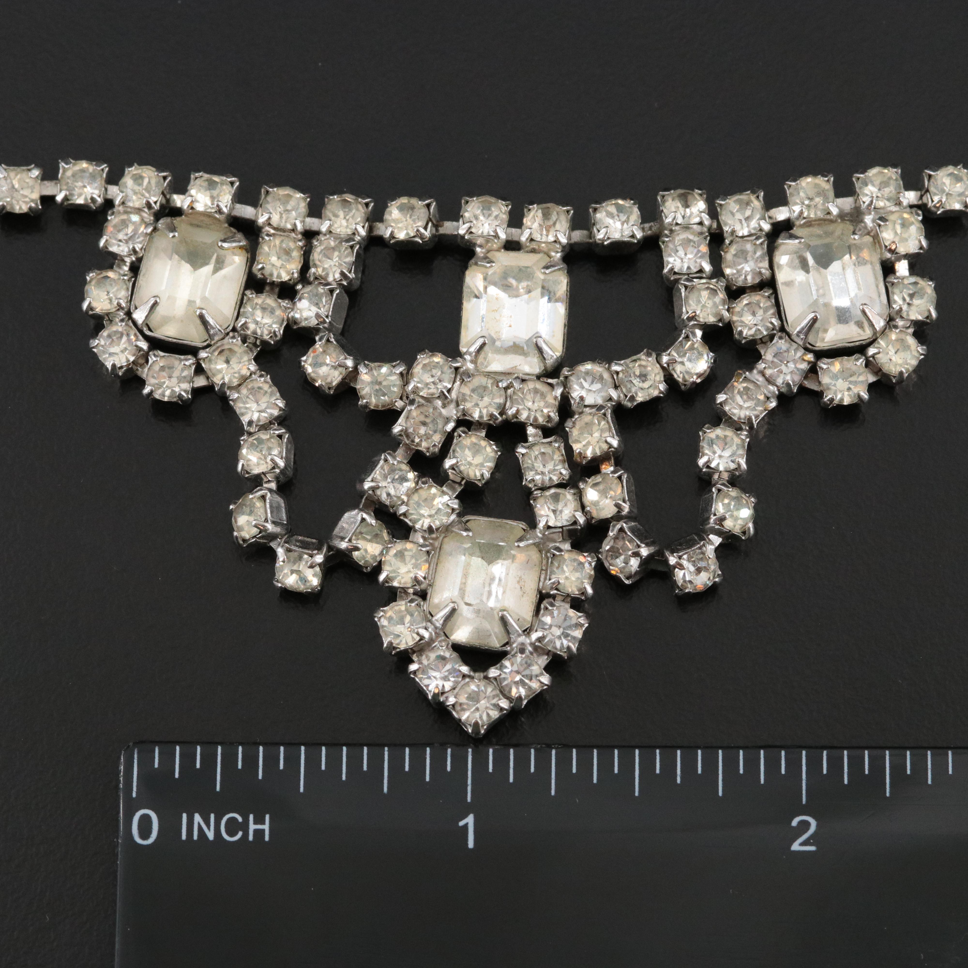 Rhinestone Necklace Collection