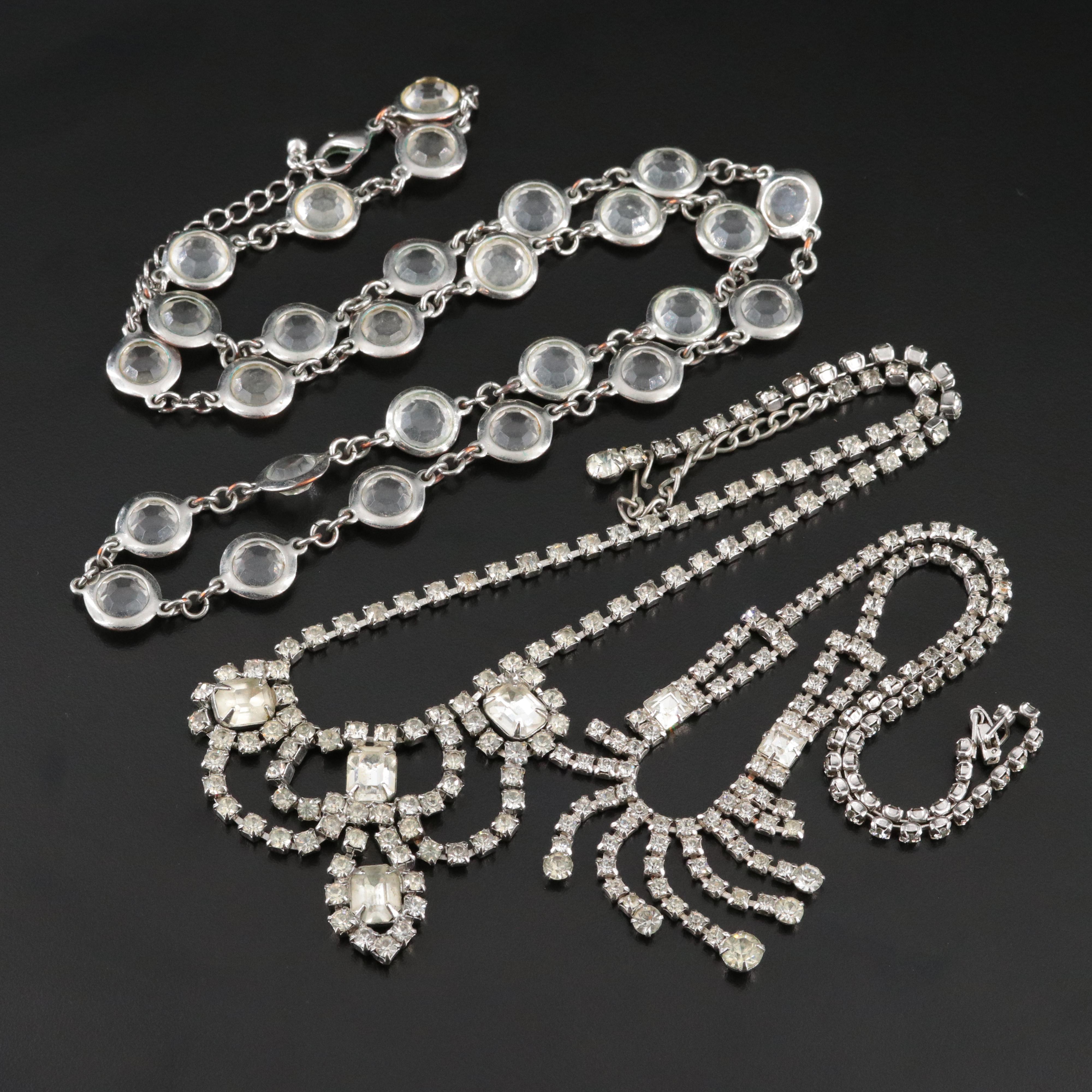 Rhinestone Necklace Collection