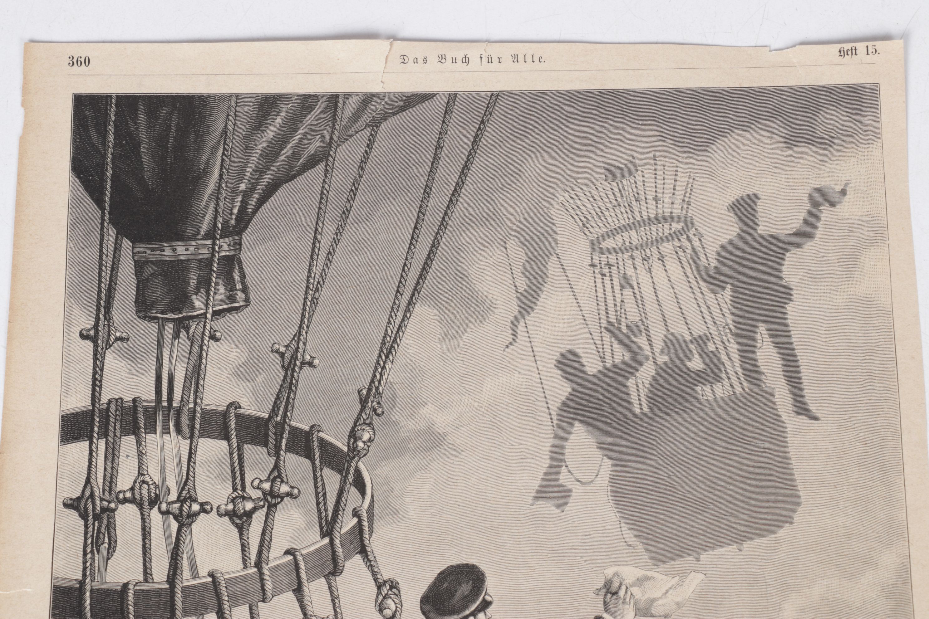 Trio of German Xylographs Pulled from "The Book for All", Late 19th Century