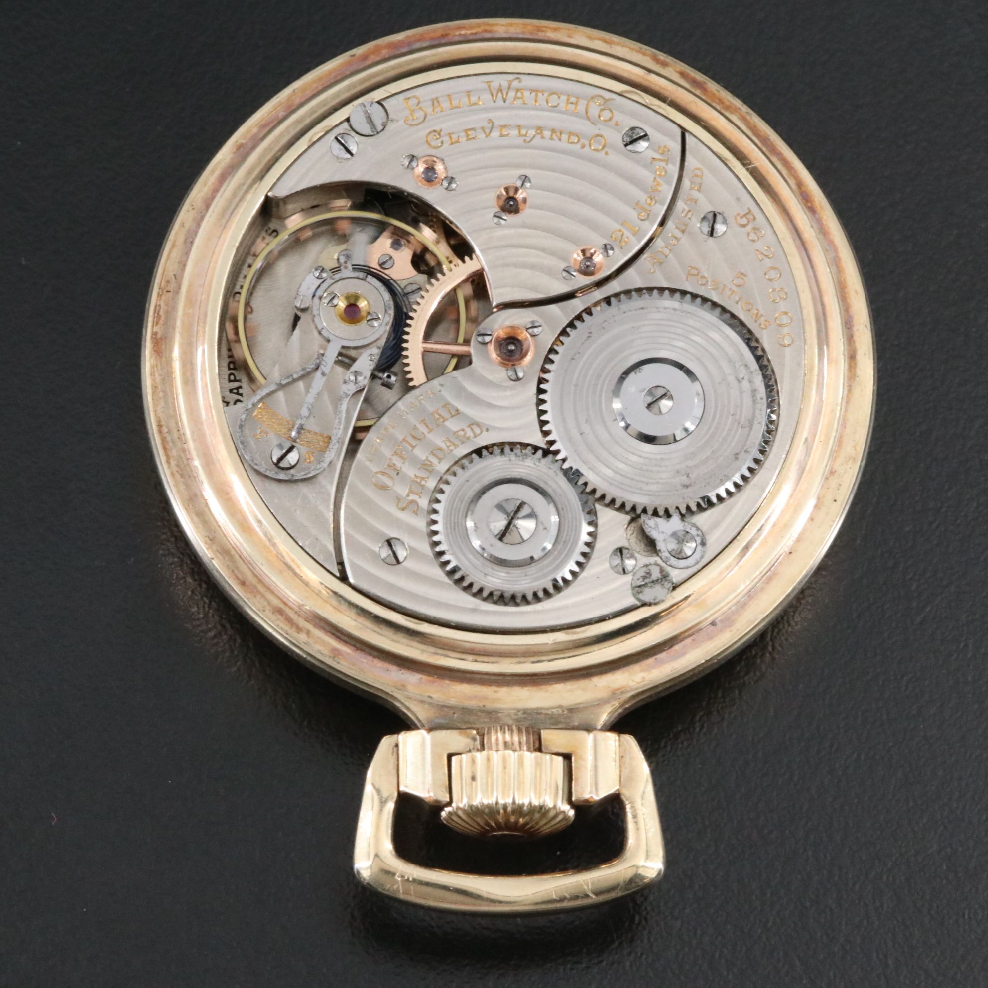 Ball Official Standard Railroad Pocket Watch c.1926