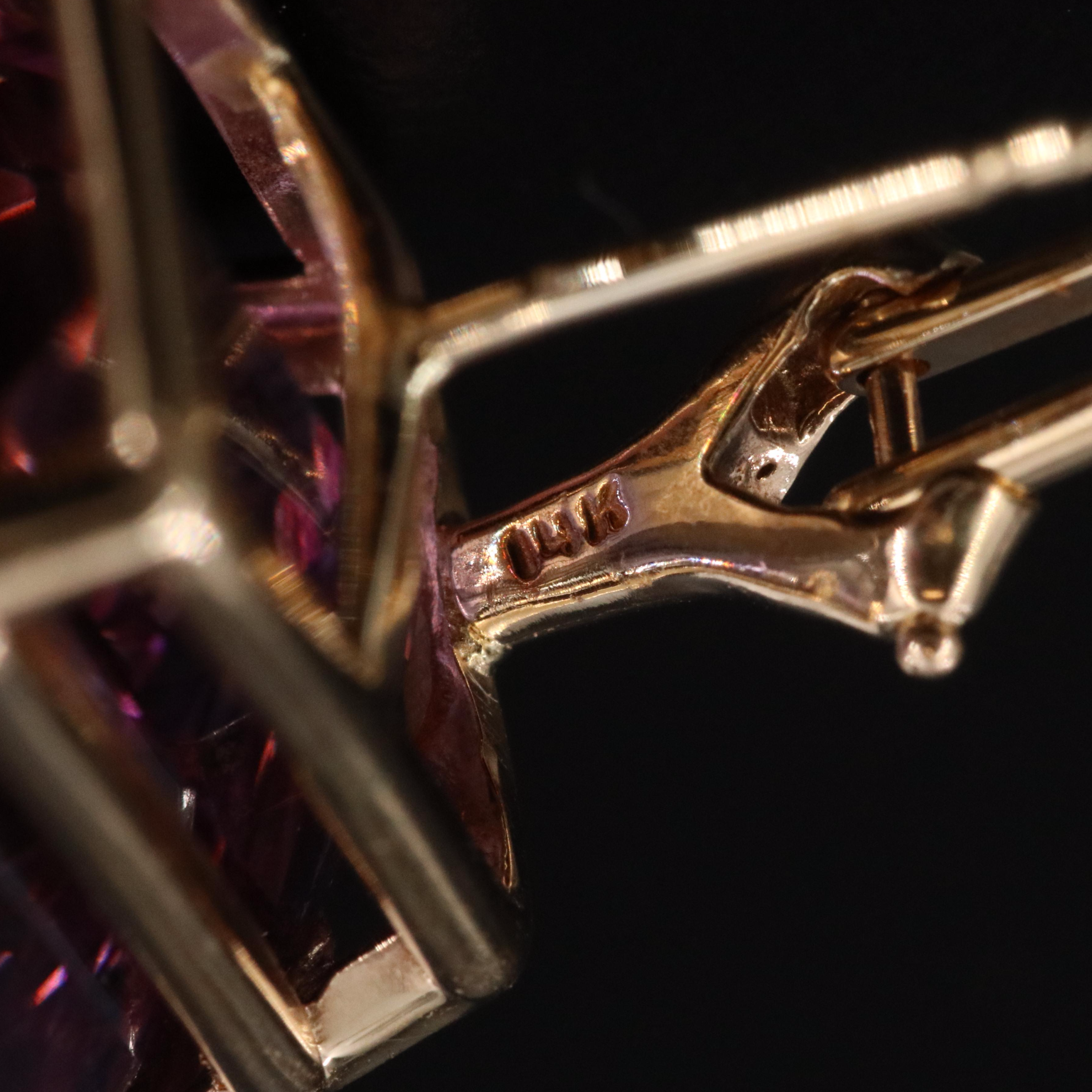 14K Ametrine Earrings