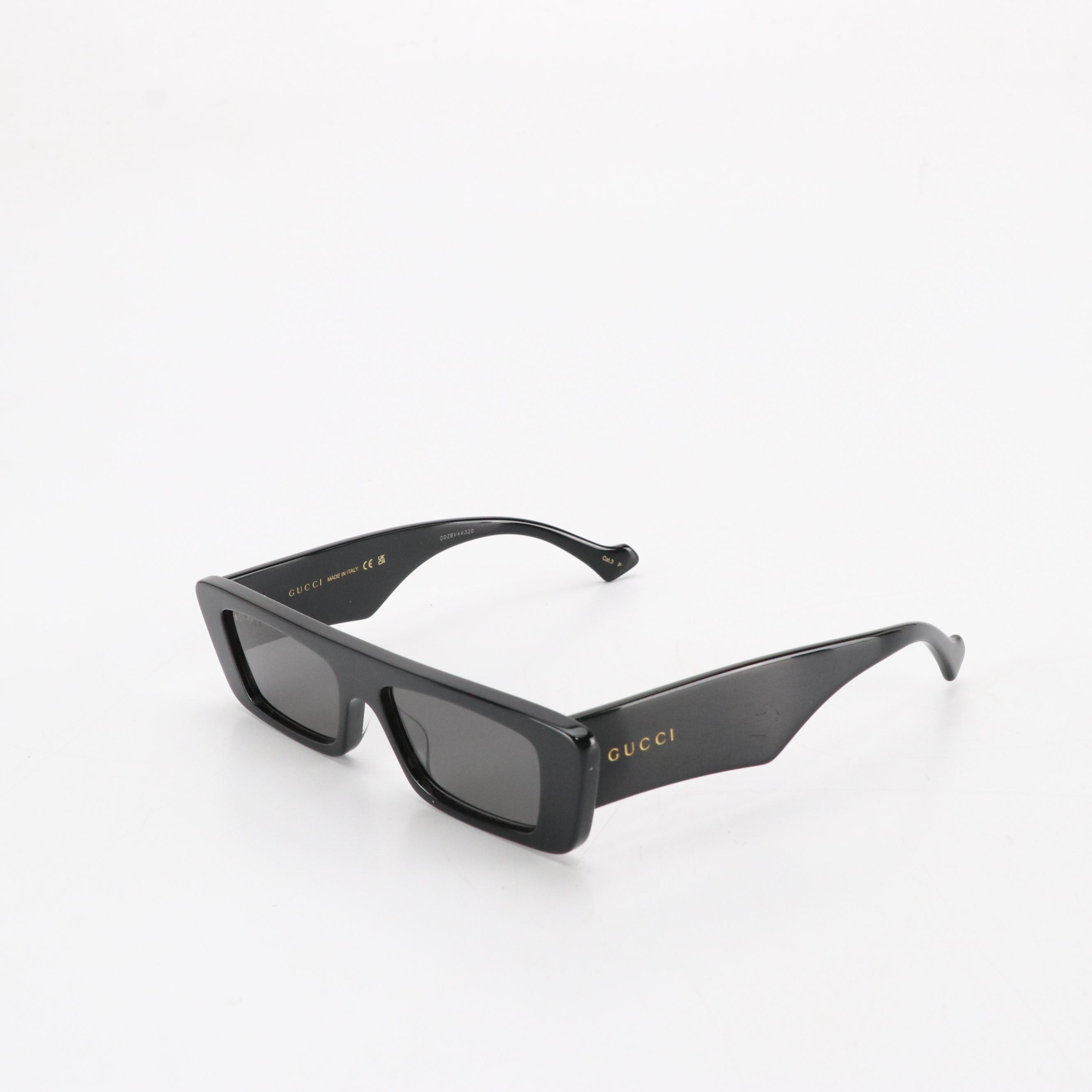 Gucci GG1331S Polarized Rectangular Sunglasses with Case