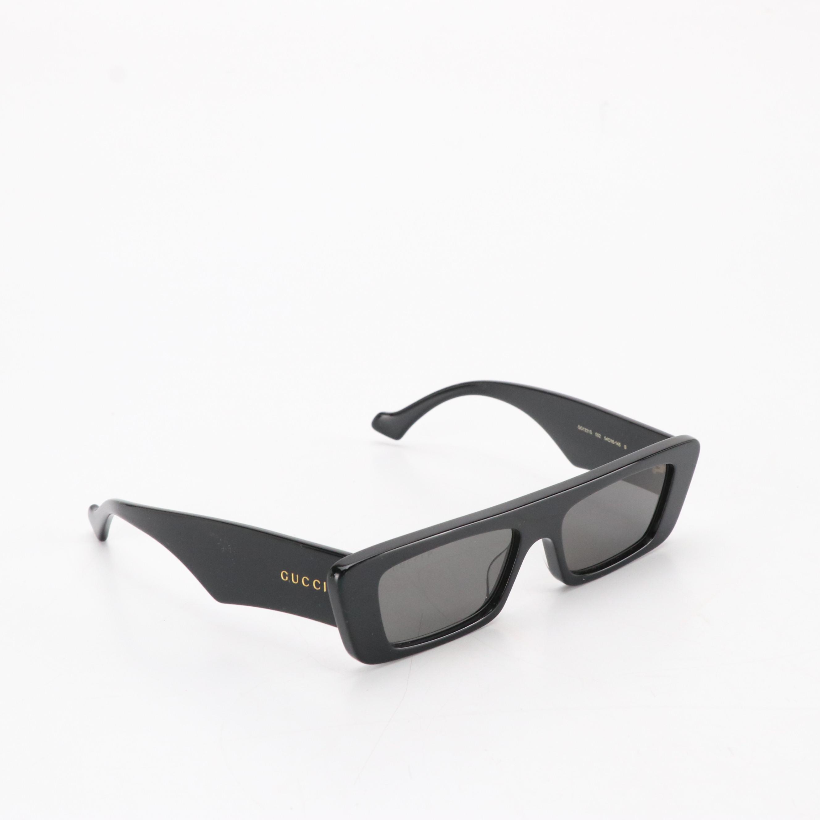 Gucci GG1331S Polarized Rectangular Sunglasses with Case