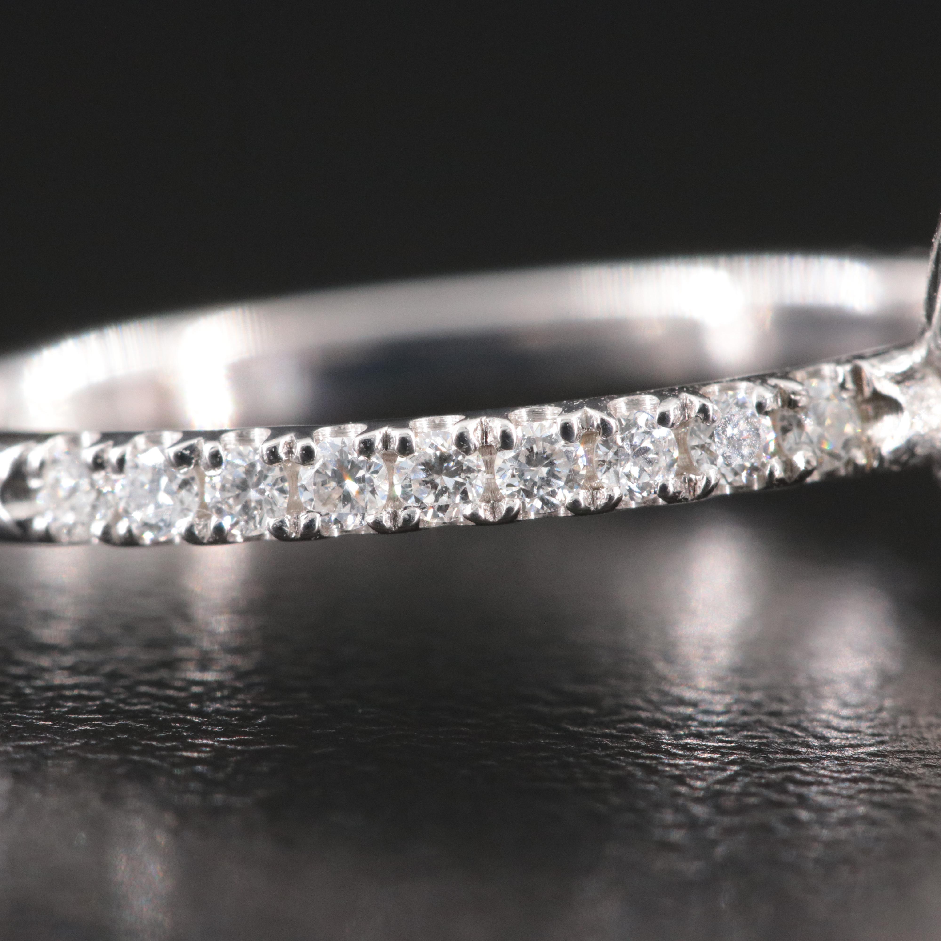 14K 4.18 CTW Lab Grown Diamond Ring with IGI Report