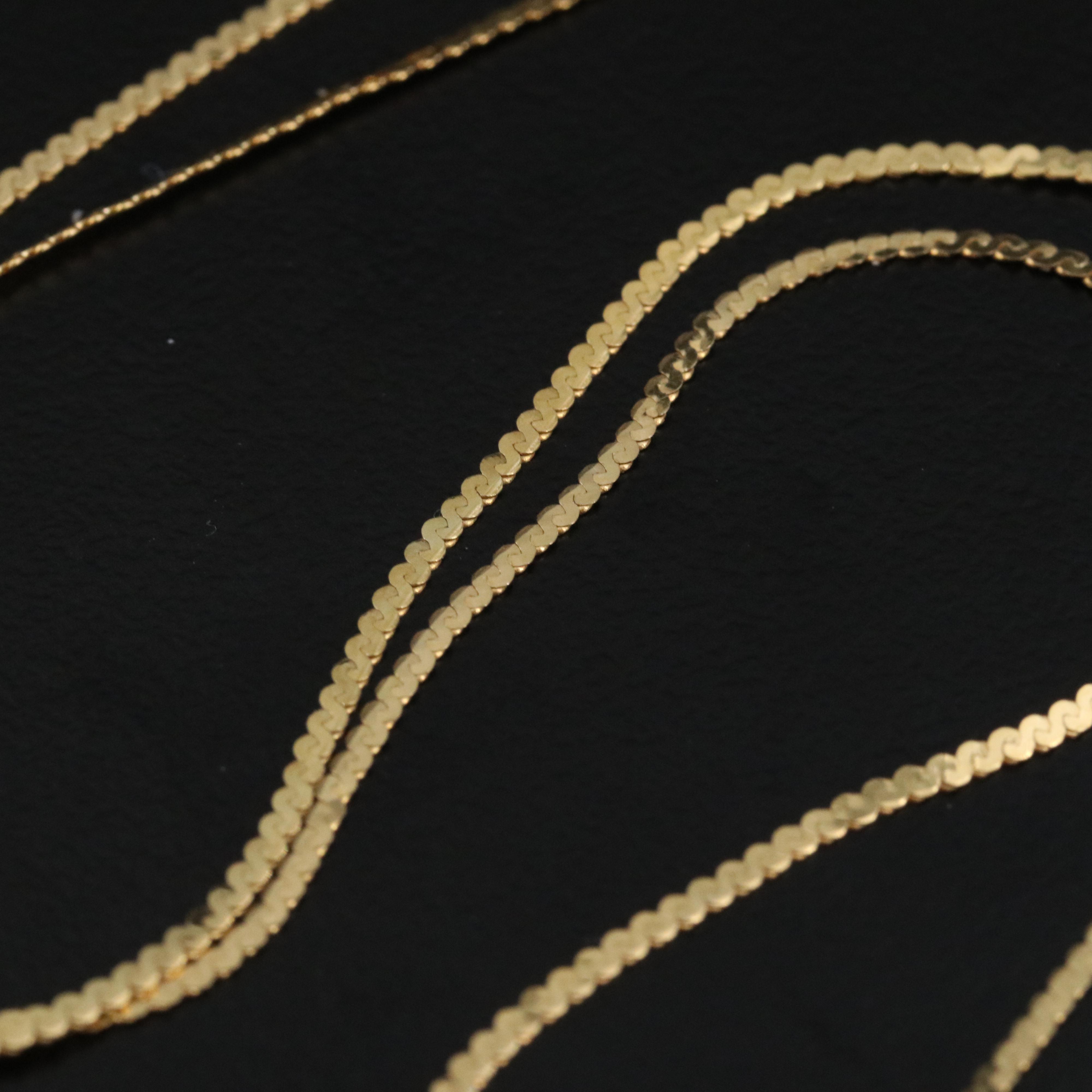 14K Pearl Pendant Necklace