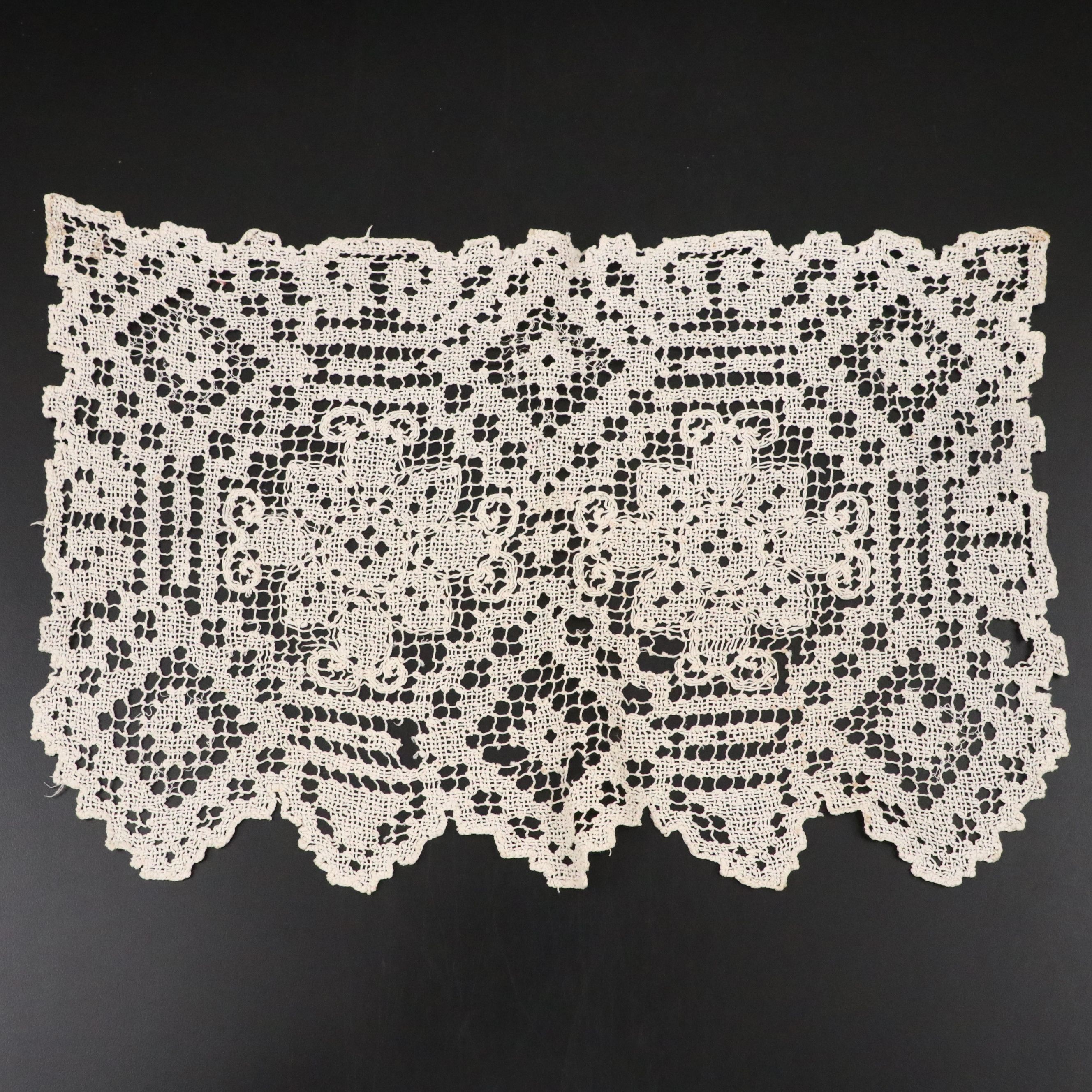 Vintage Crochet, Filet Lace, Embroidered Doilies and Table Linens