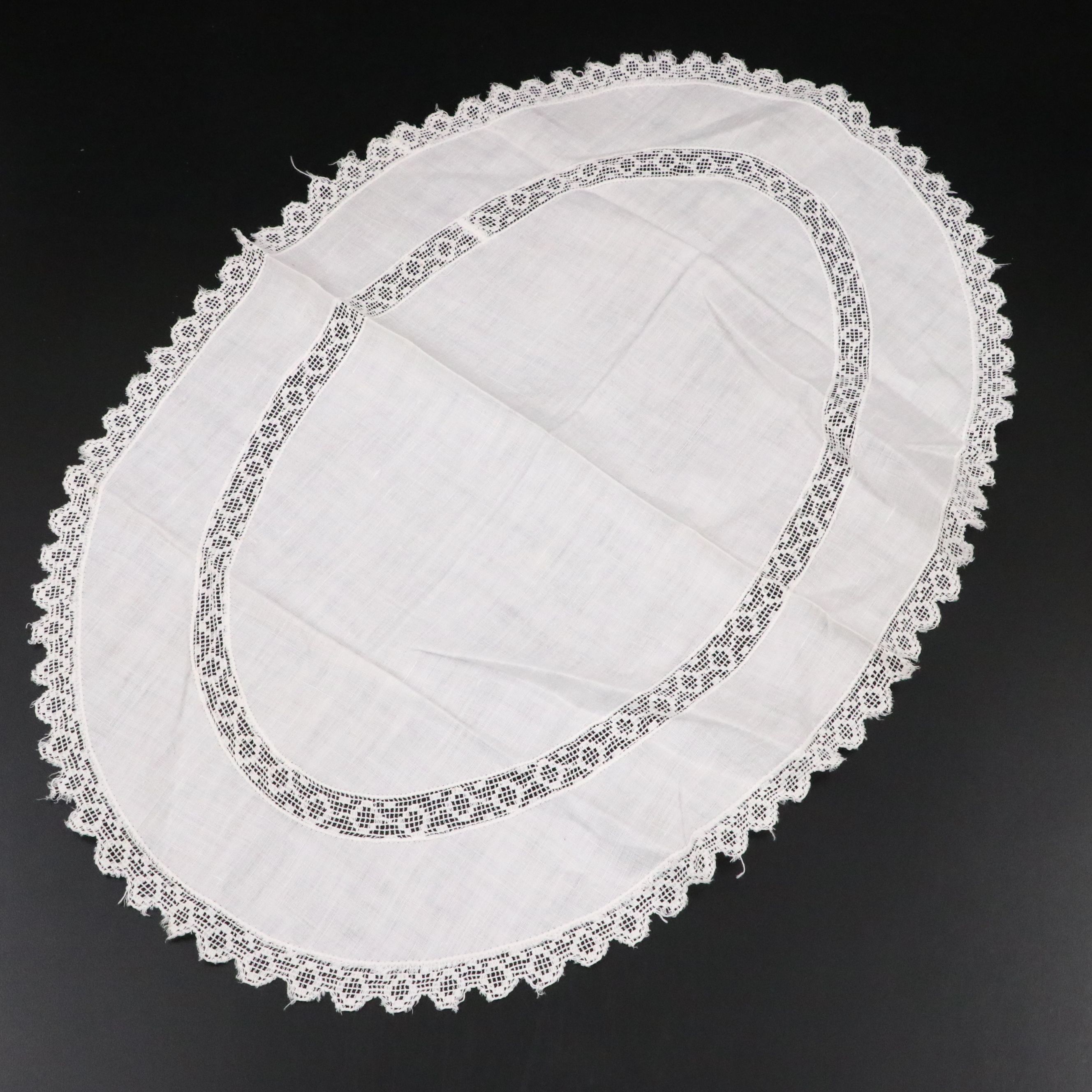 Vintage Crochet, Filet Lace, Embroidered Doilies and Table Linens