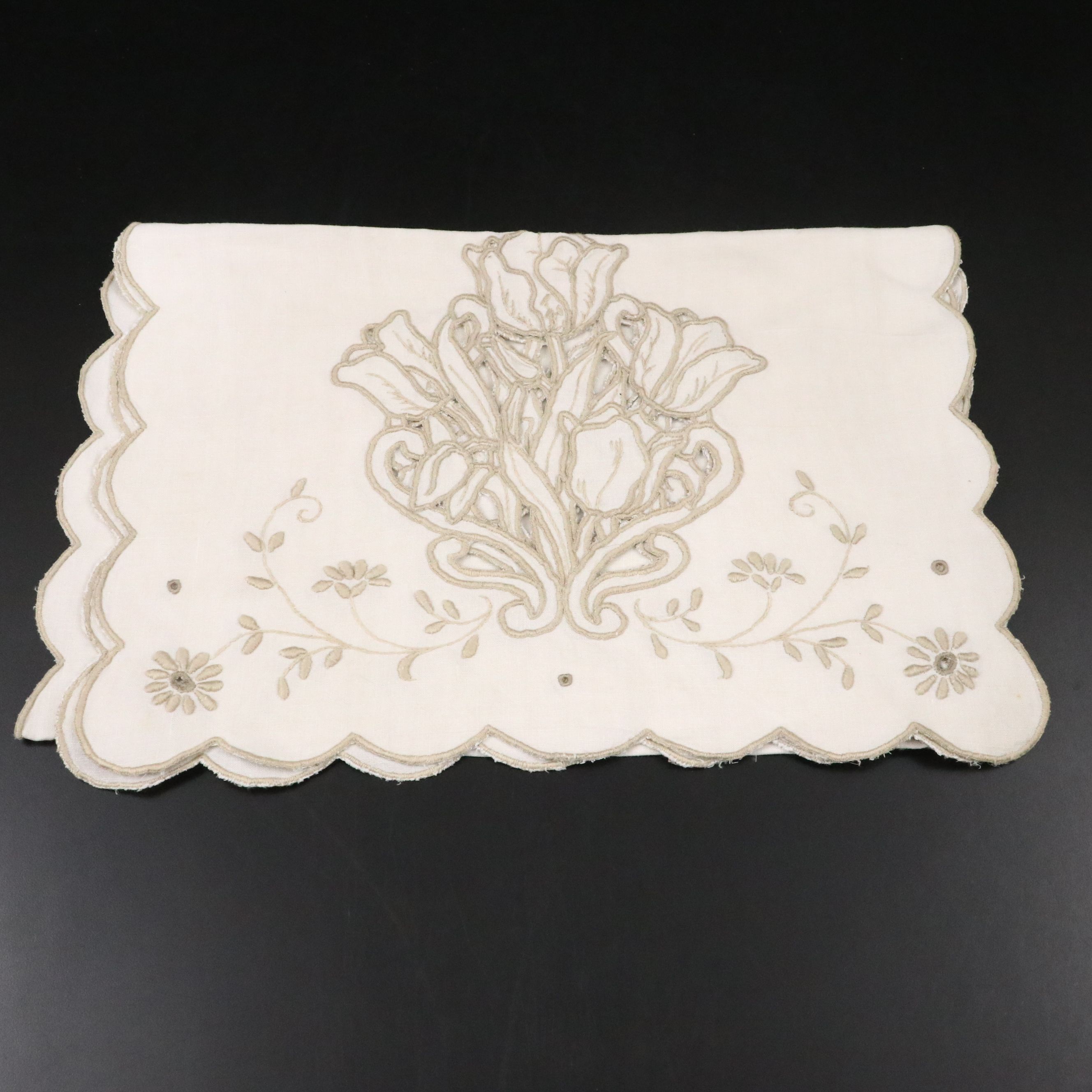 Vintage Crochet, Filet Lace, Embroidered Doilies and Table Linens