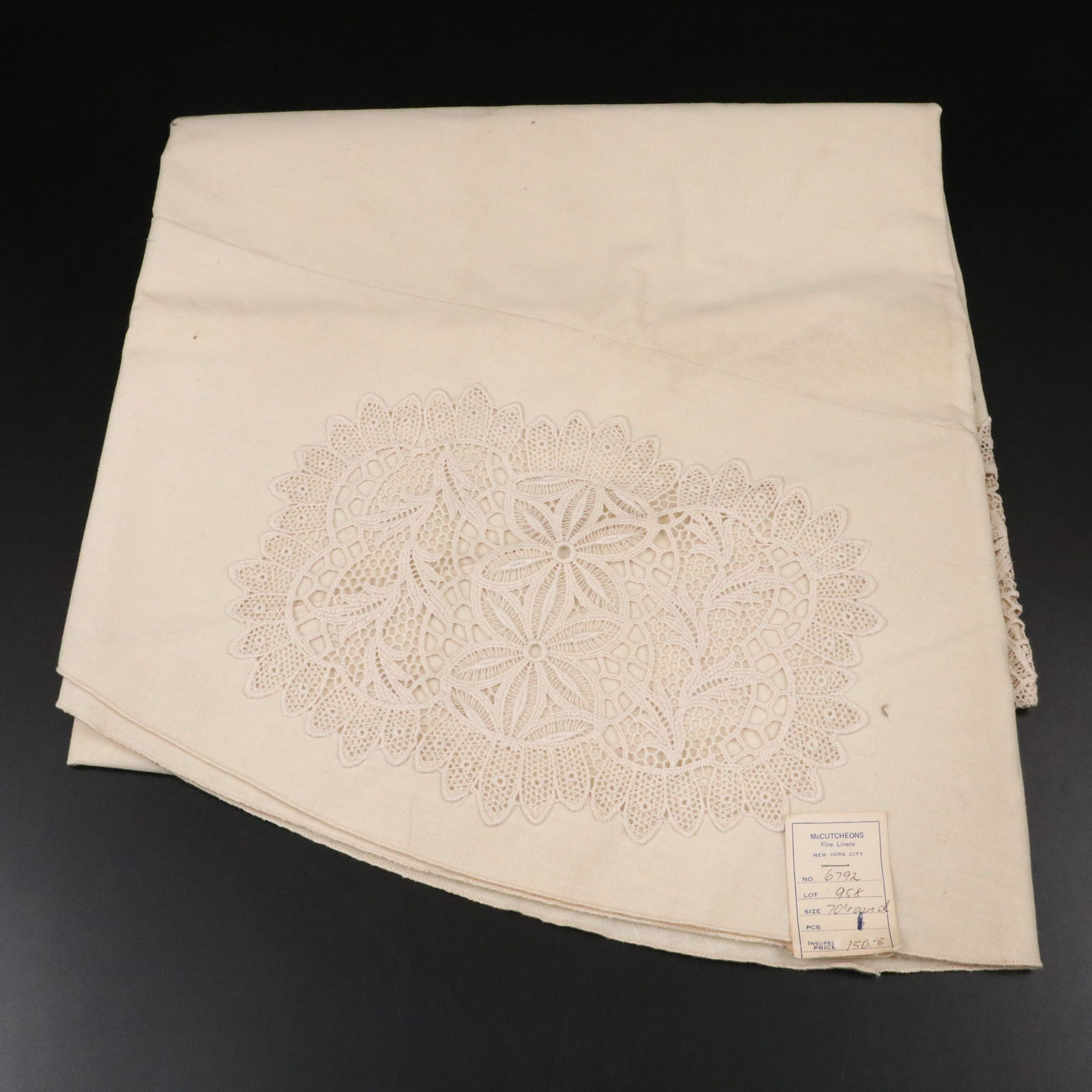 Vintage Crochet, Filet Lace, Embroidered Doilies and Table Linens