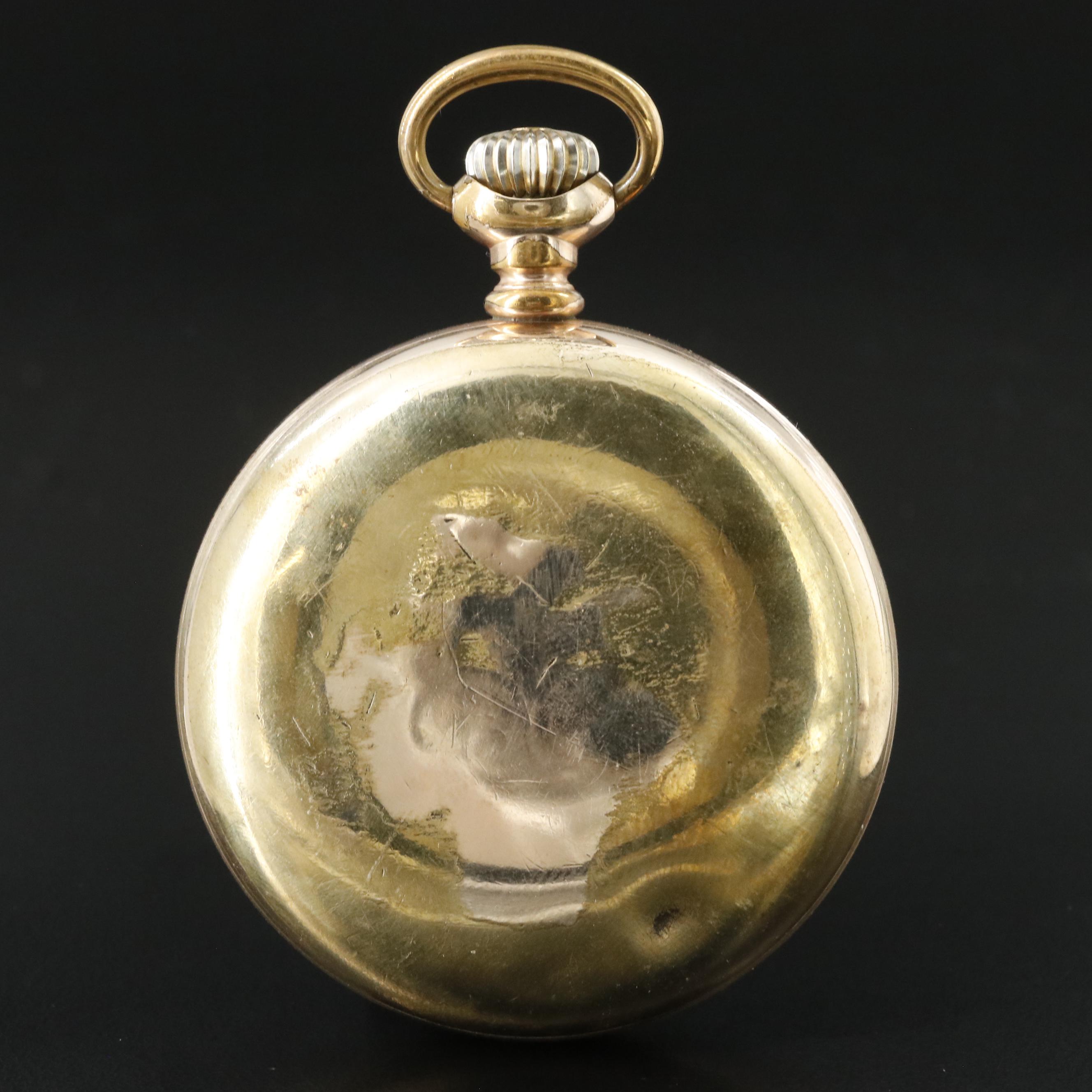 Illinois Watch Co.1902 Gold Filled Pocket Watch