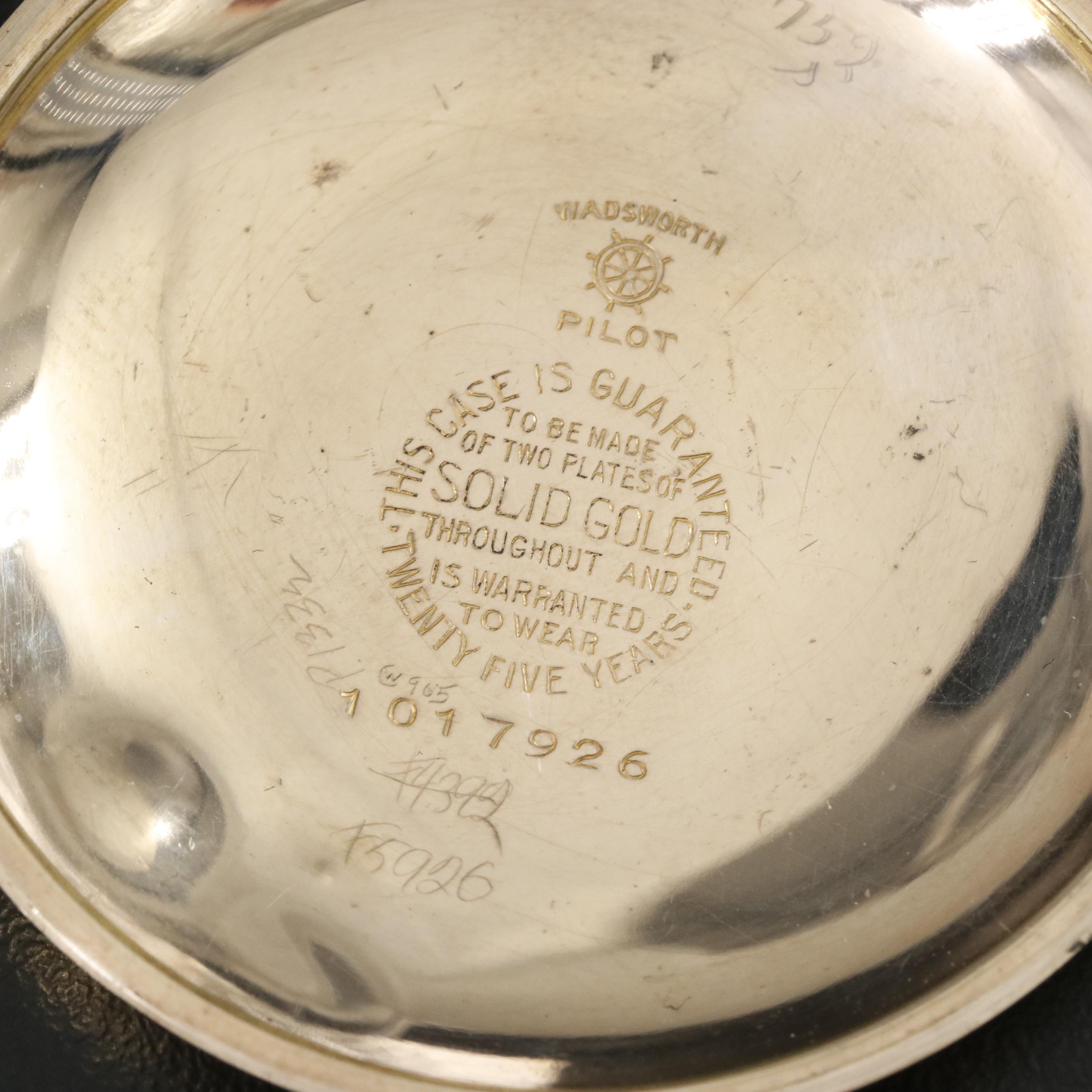 Illinois Watch Co.1902 Gold Filled Pocket Watch