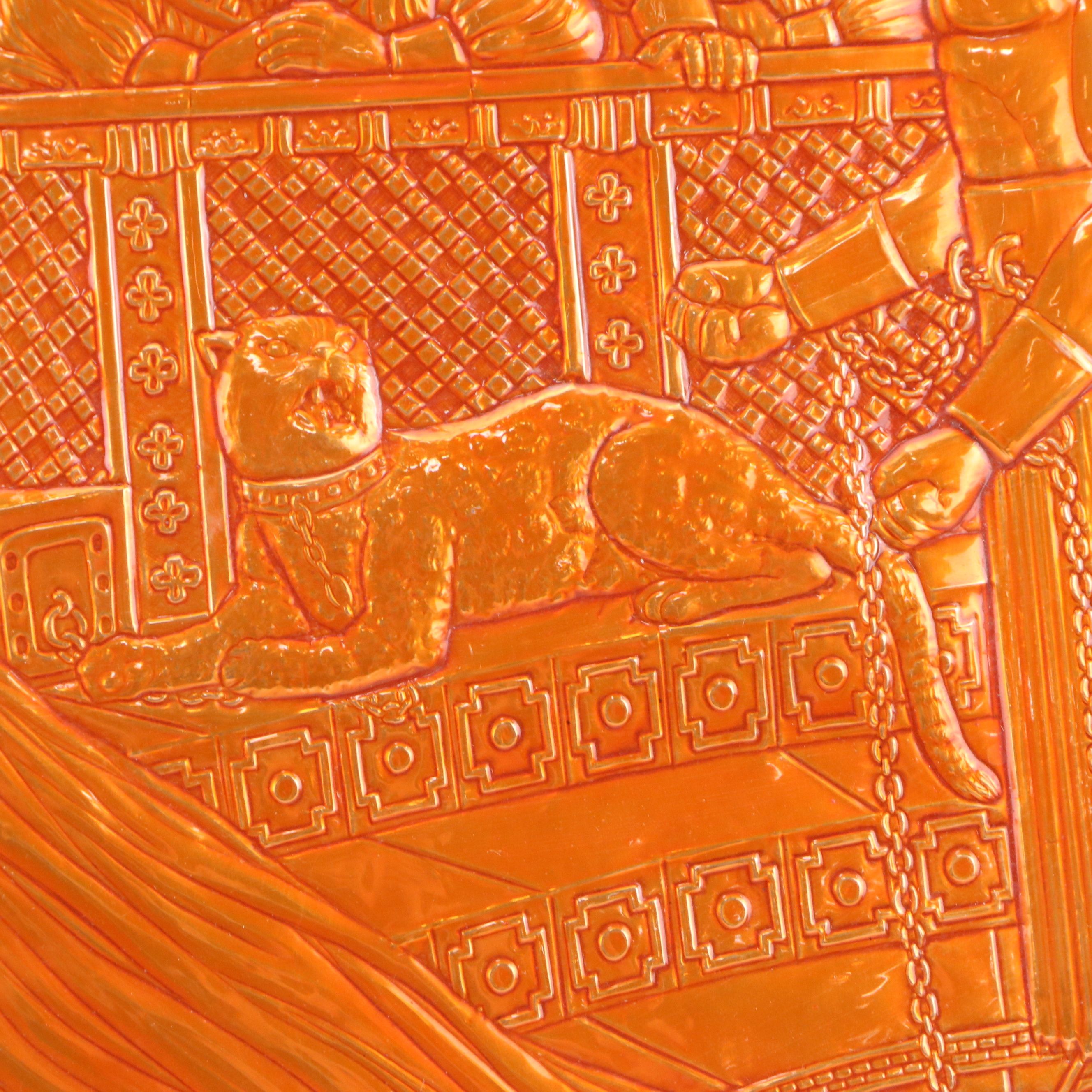 Tooled Foil Medieval and Aztec Style Décor