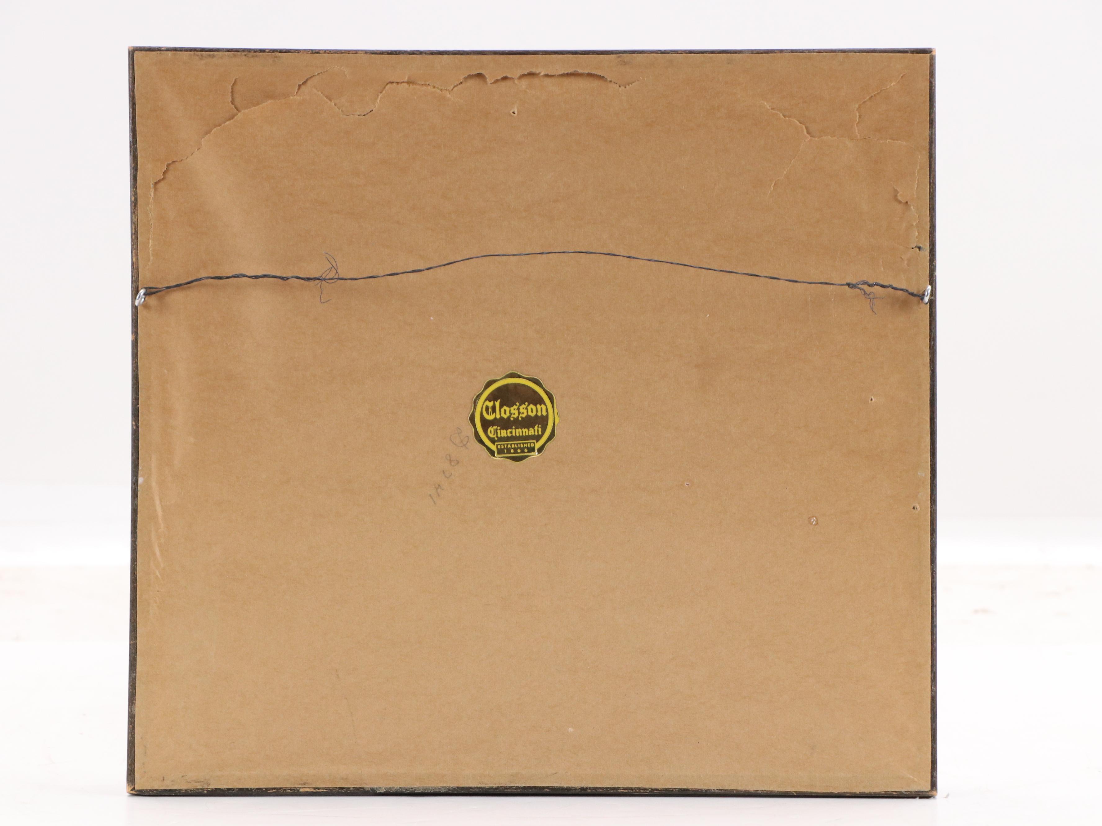 Harold Altman Etching "Park Trio II," Circa 1965