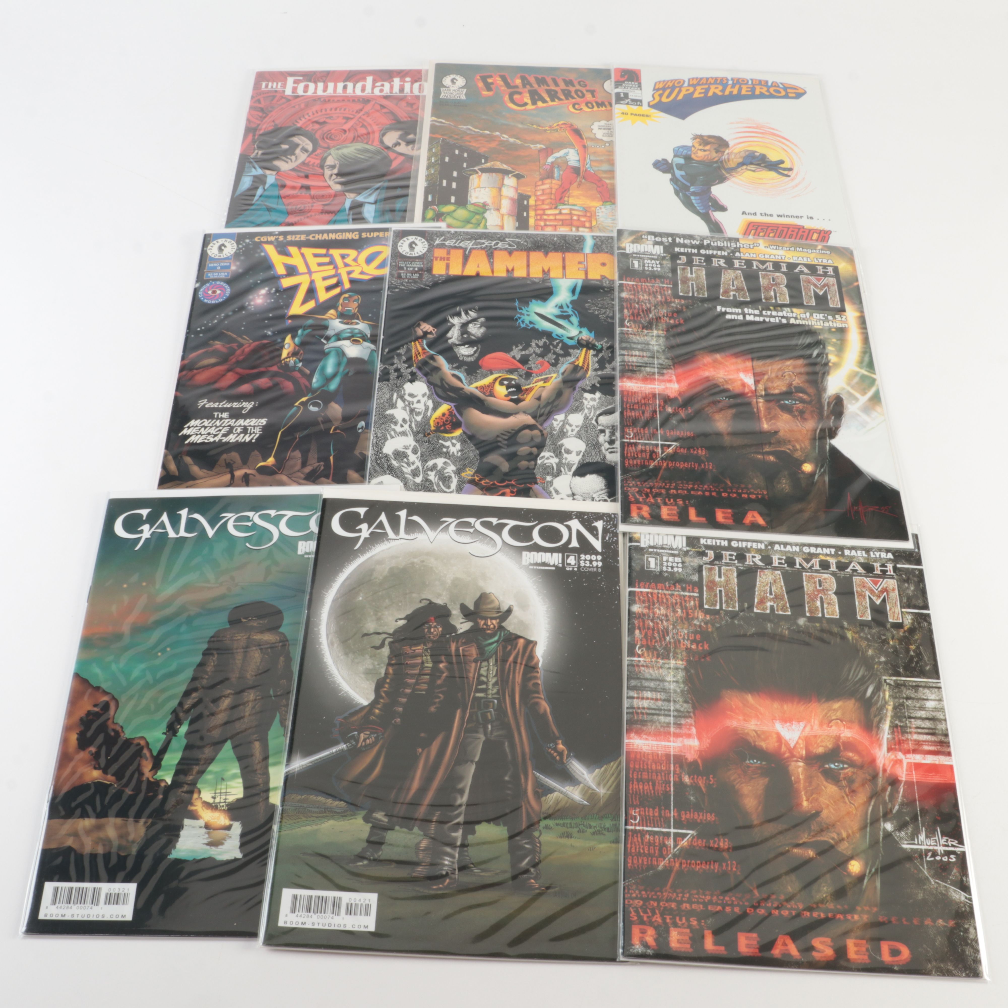 150+ Modern Age Comics Featuring "Mr. Monster" and "Motorhead"