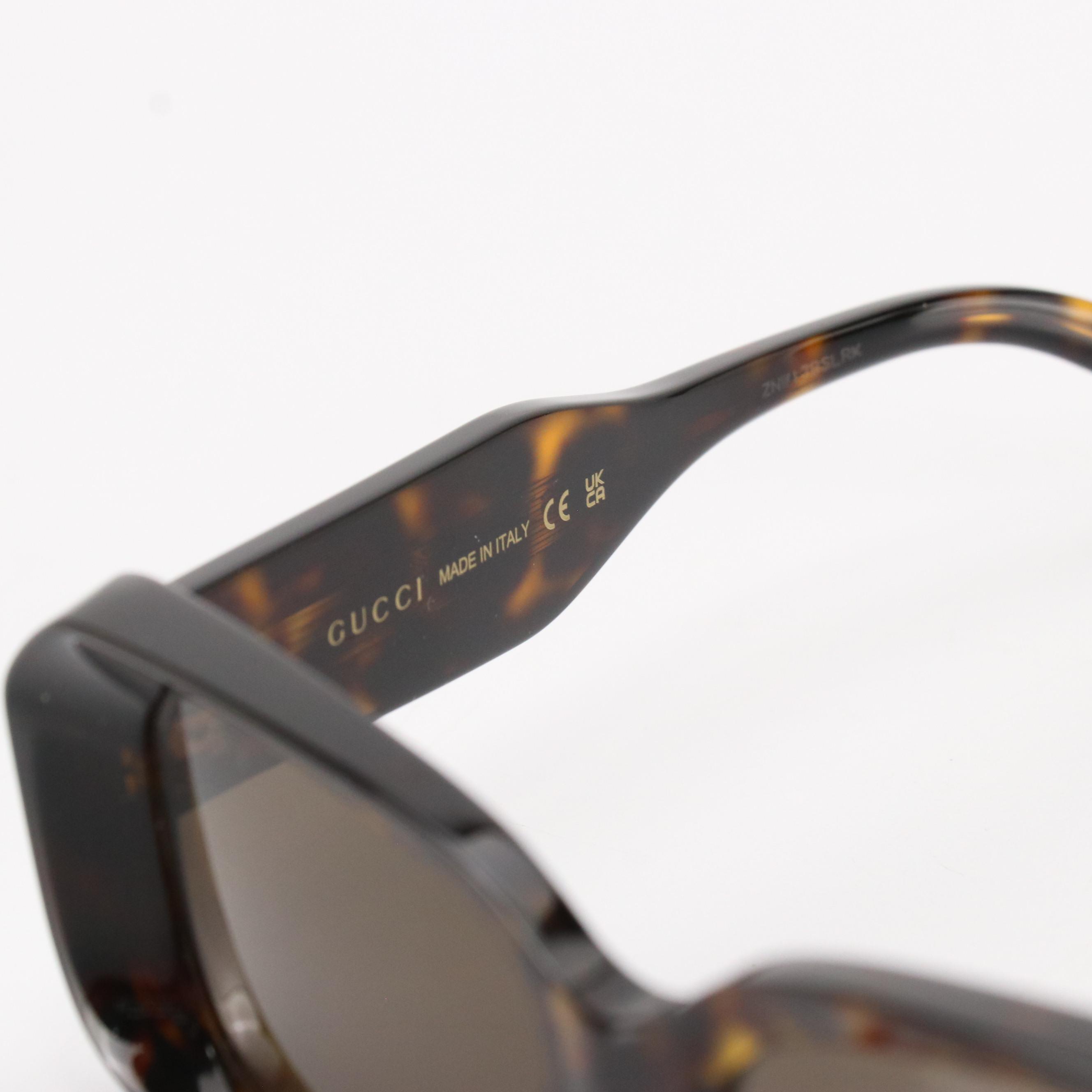 Gucci GG1531SK Havana Sunglasses with Case