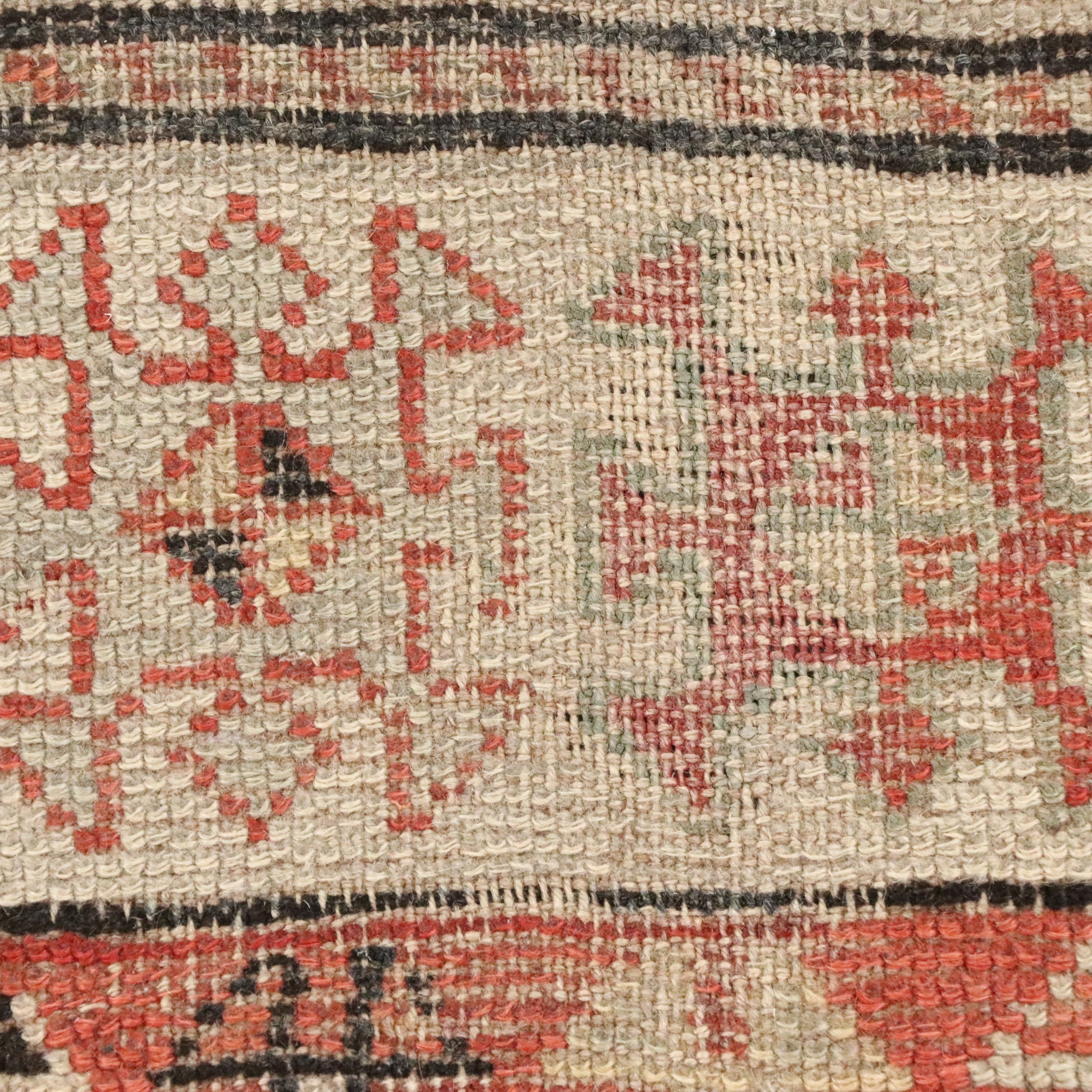 3'2 x 9'2 Hand-Knotted Caucasian Kazak Long Rug