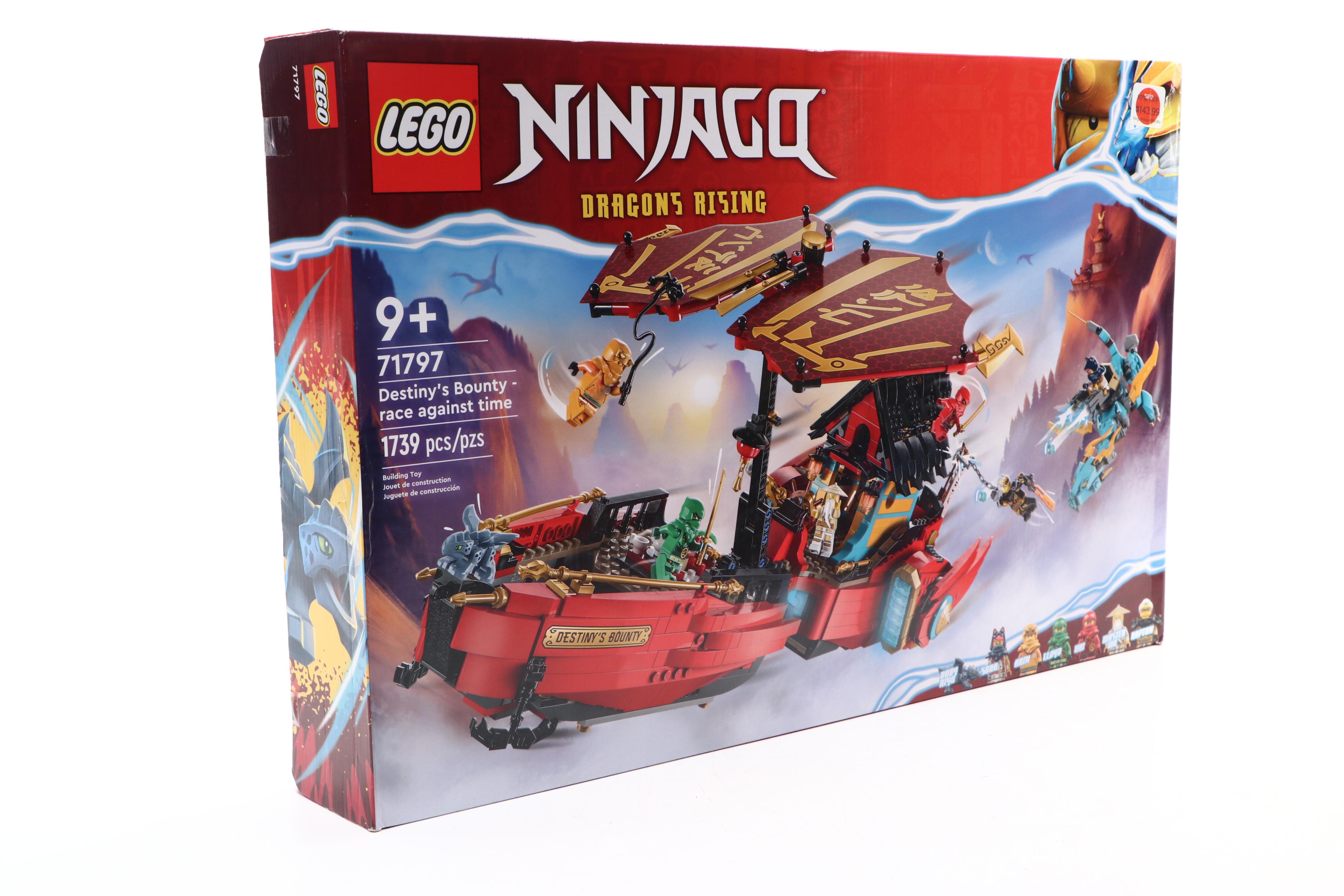 LEGO Ninjago "Jay's Golden Dragon Motorbike" and More Sets