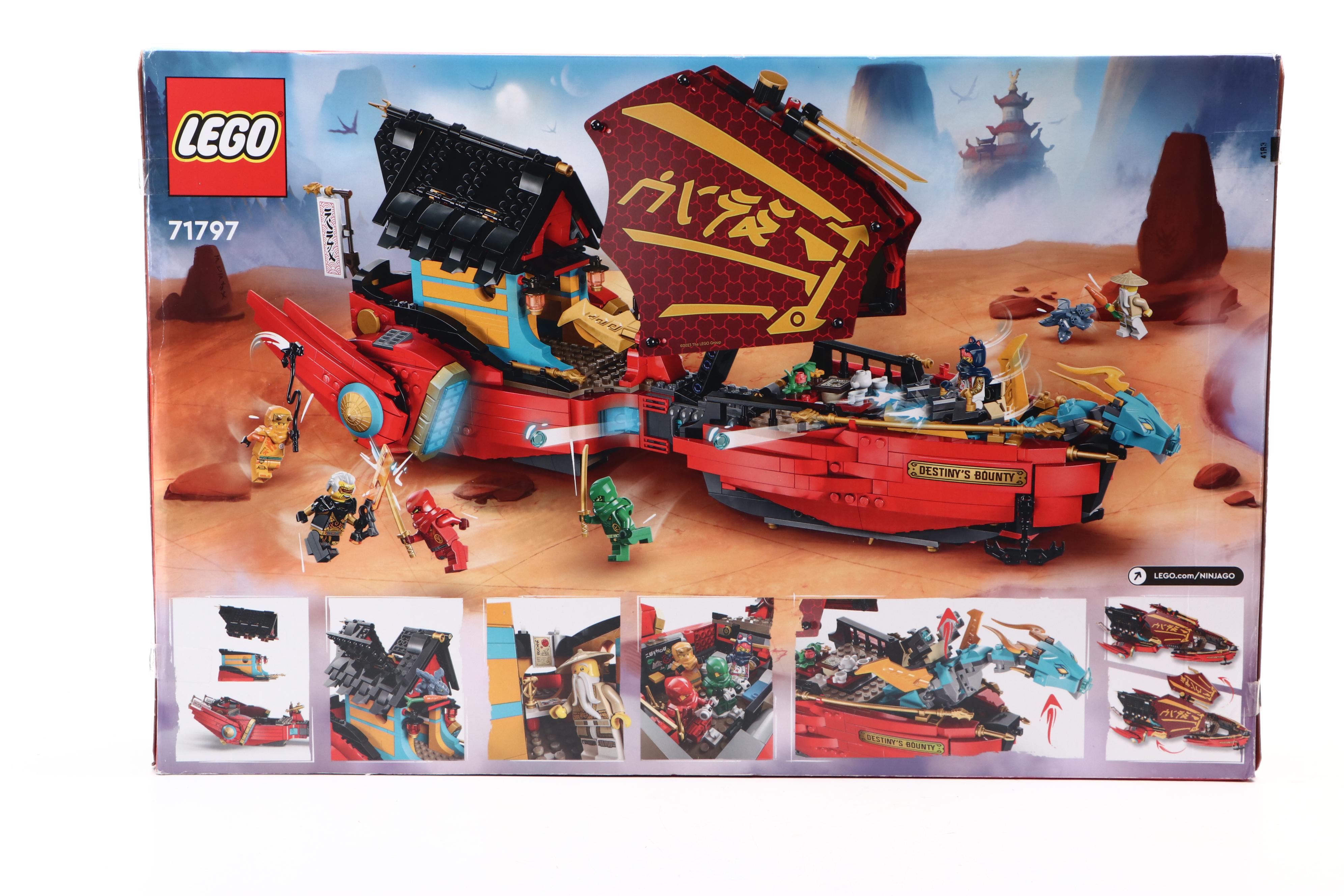 LEGO Ninjago "Jay's Golden Dragon Motorbike" and More Sets