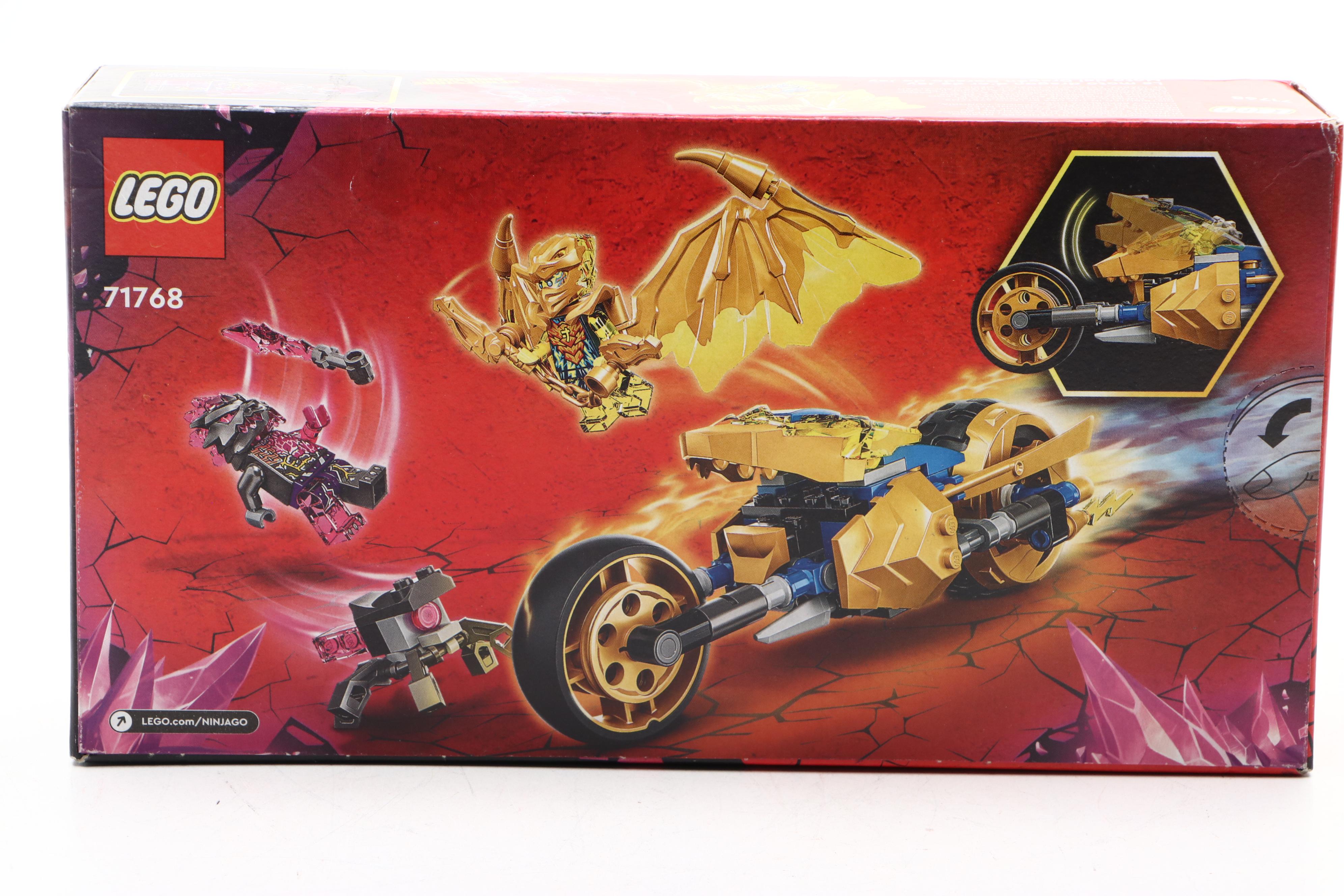 LEGO Ninjago "Jay's Golden Dragon Motorbike" and More Sets