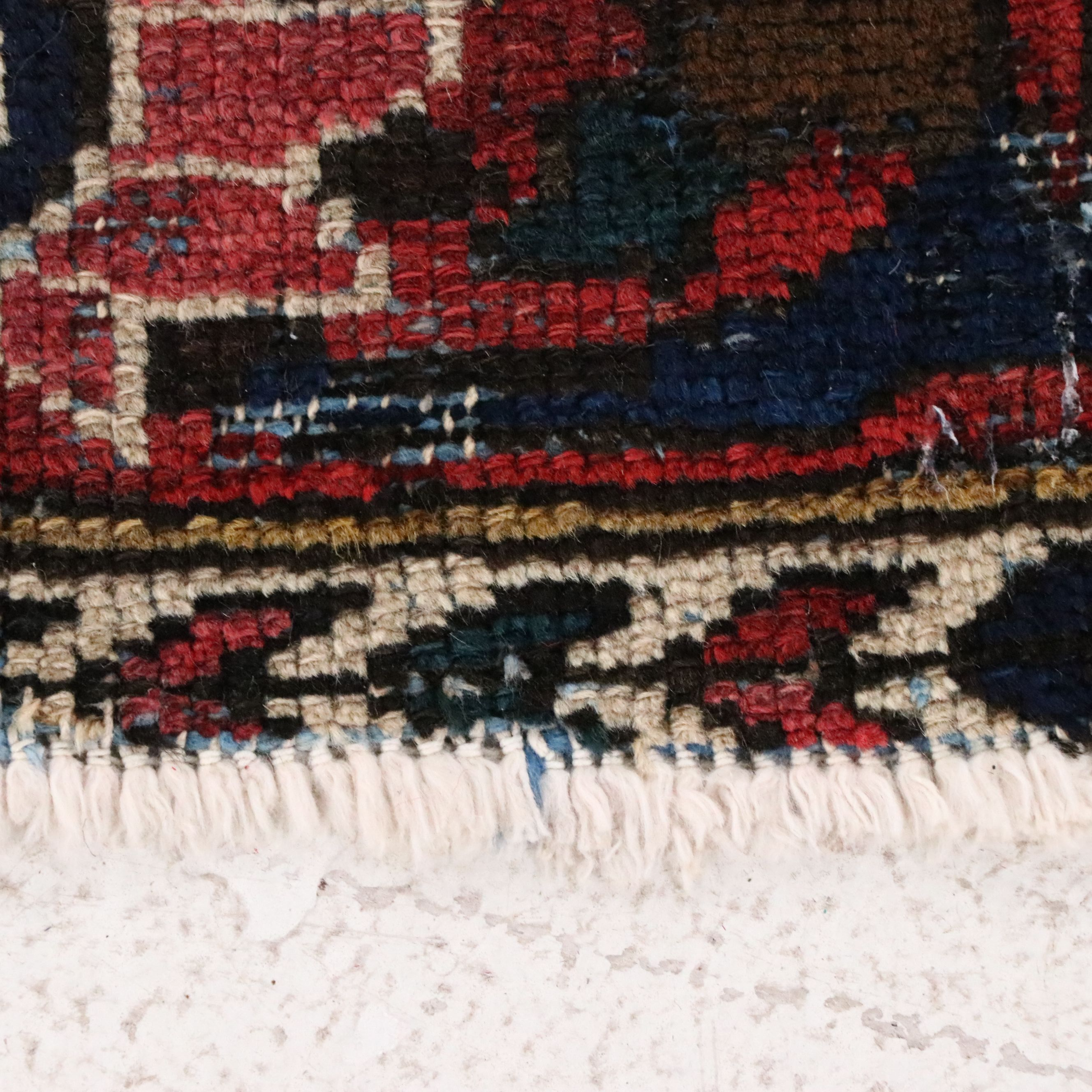 4'9 x 7'1 Hand-Knotted Persian Village Area Rug