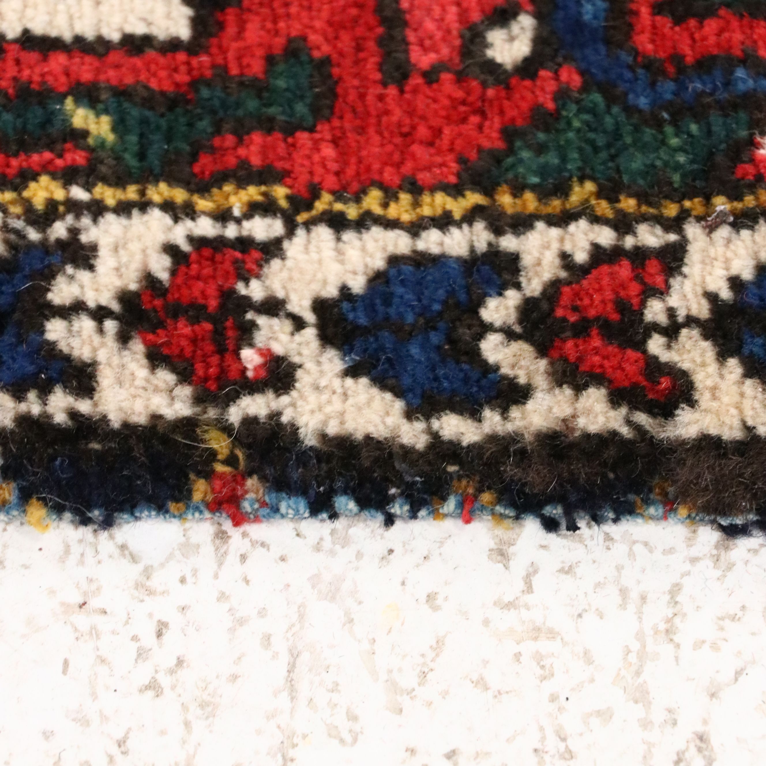 4'9 x 7'1 Hand-Knotted Persian Village Area Rug