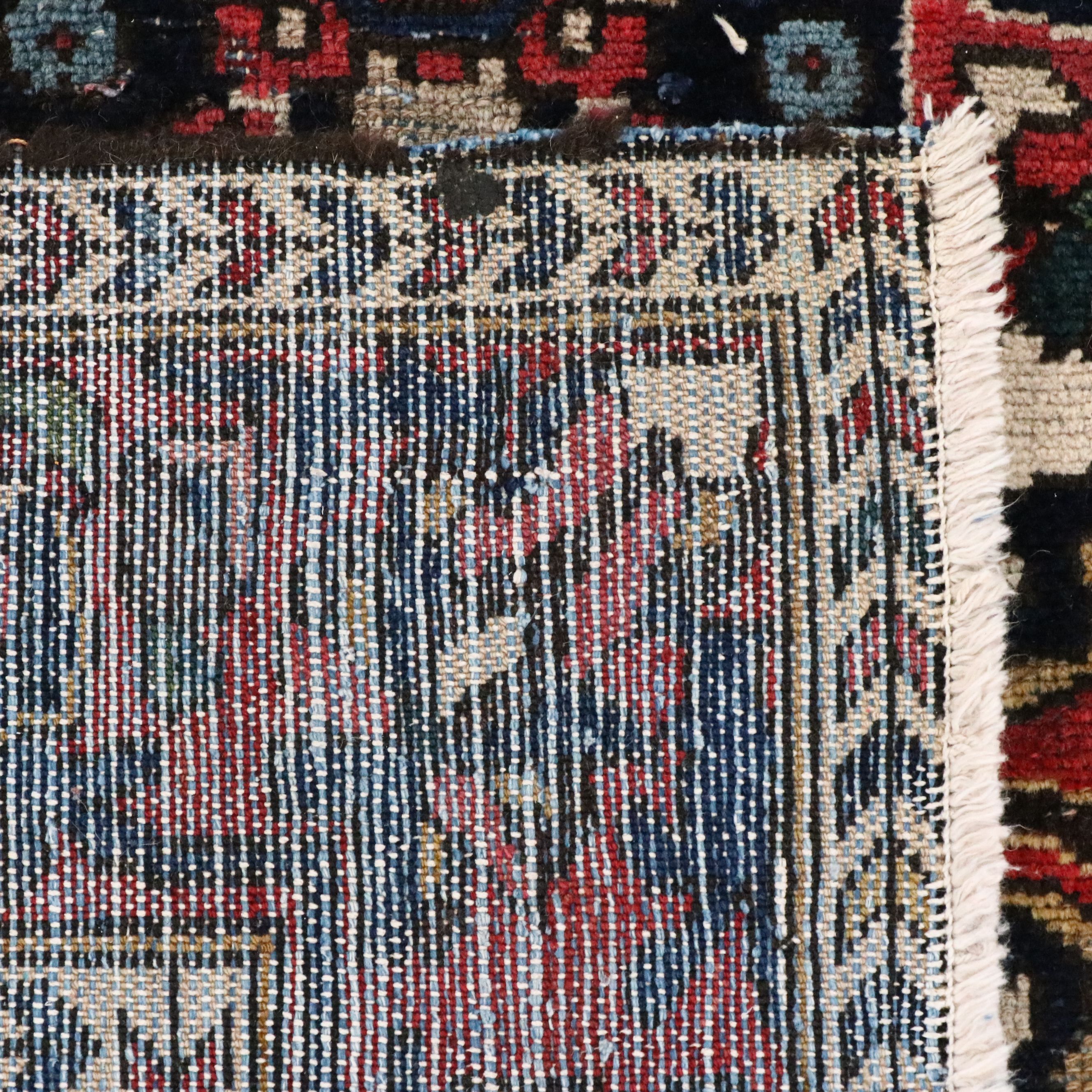 4'9 x 7'1 Hand-Knotted Persian Village Area Rug