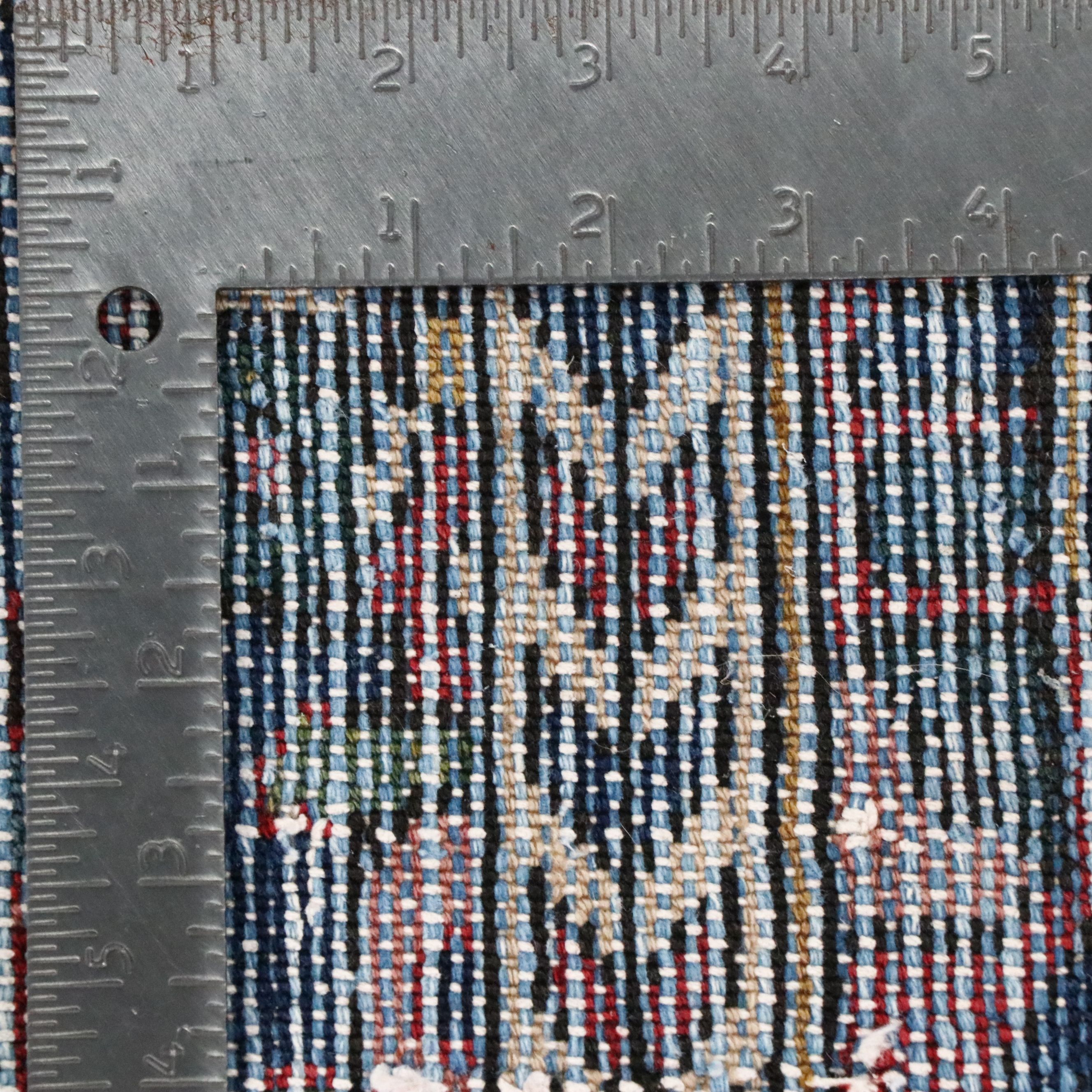 4'9 x 7'1 Hand-Knotted Persian Village Area Rug