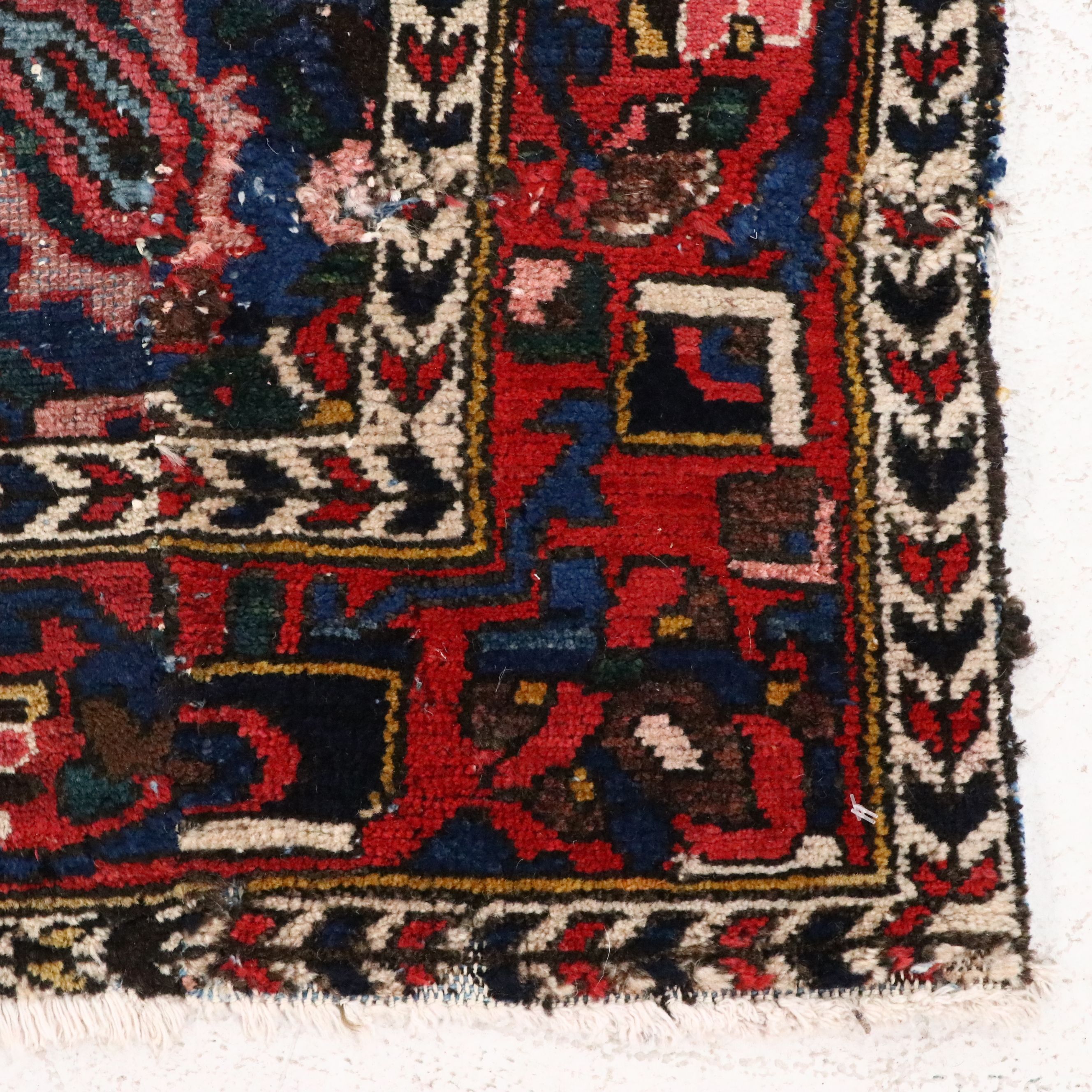 4'9 x 7'1 Hand-Knotted Persian Village Area Rug