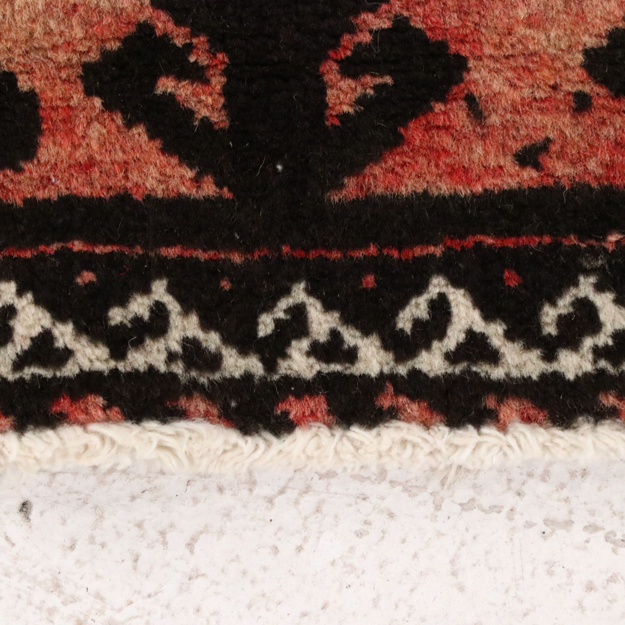 7' x 8'11 Hand-Knotted Afghan Baluch Area Rug