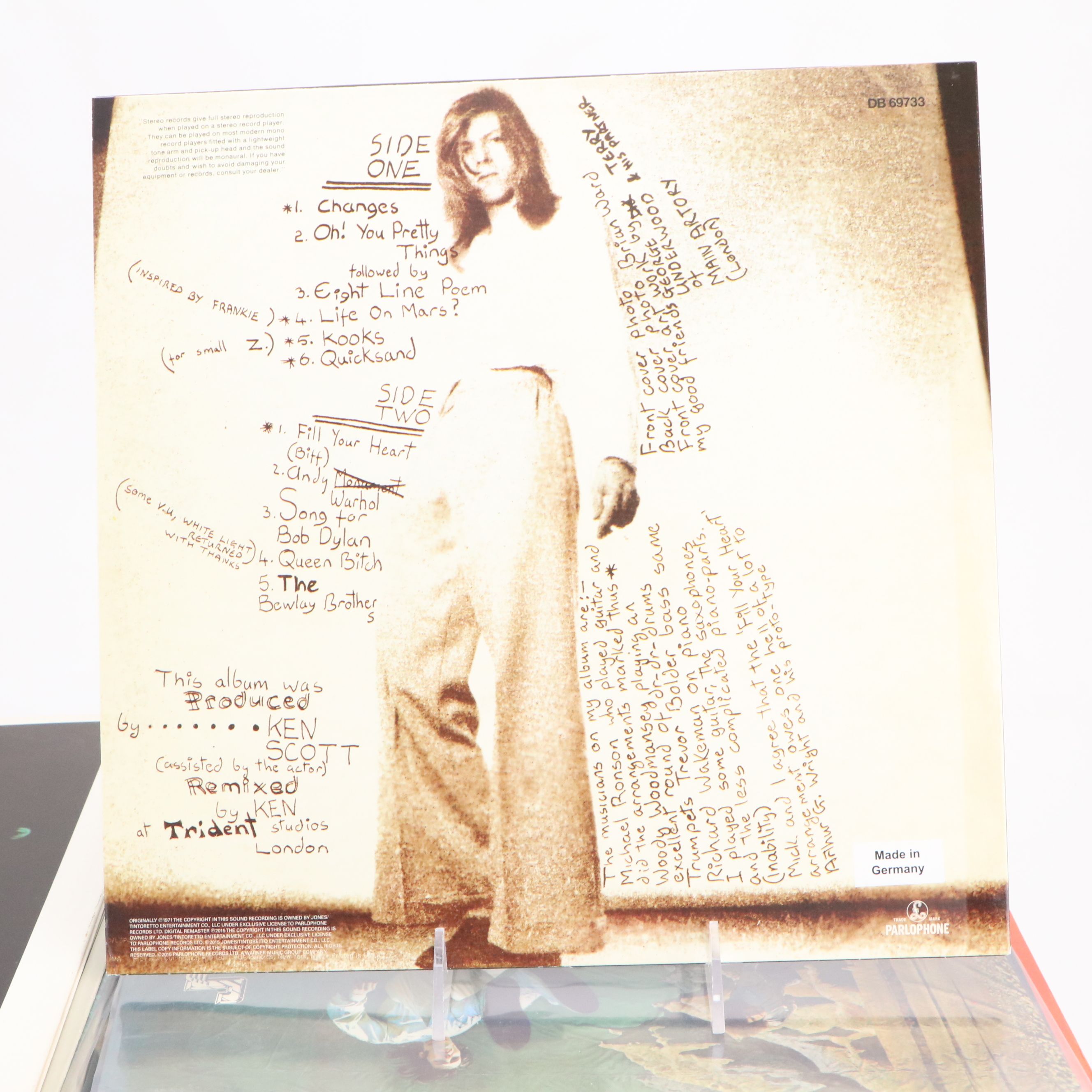 David Bowie, Pink Floyd, Elton John, and More Vinyl Record Albums