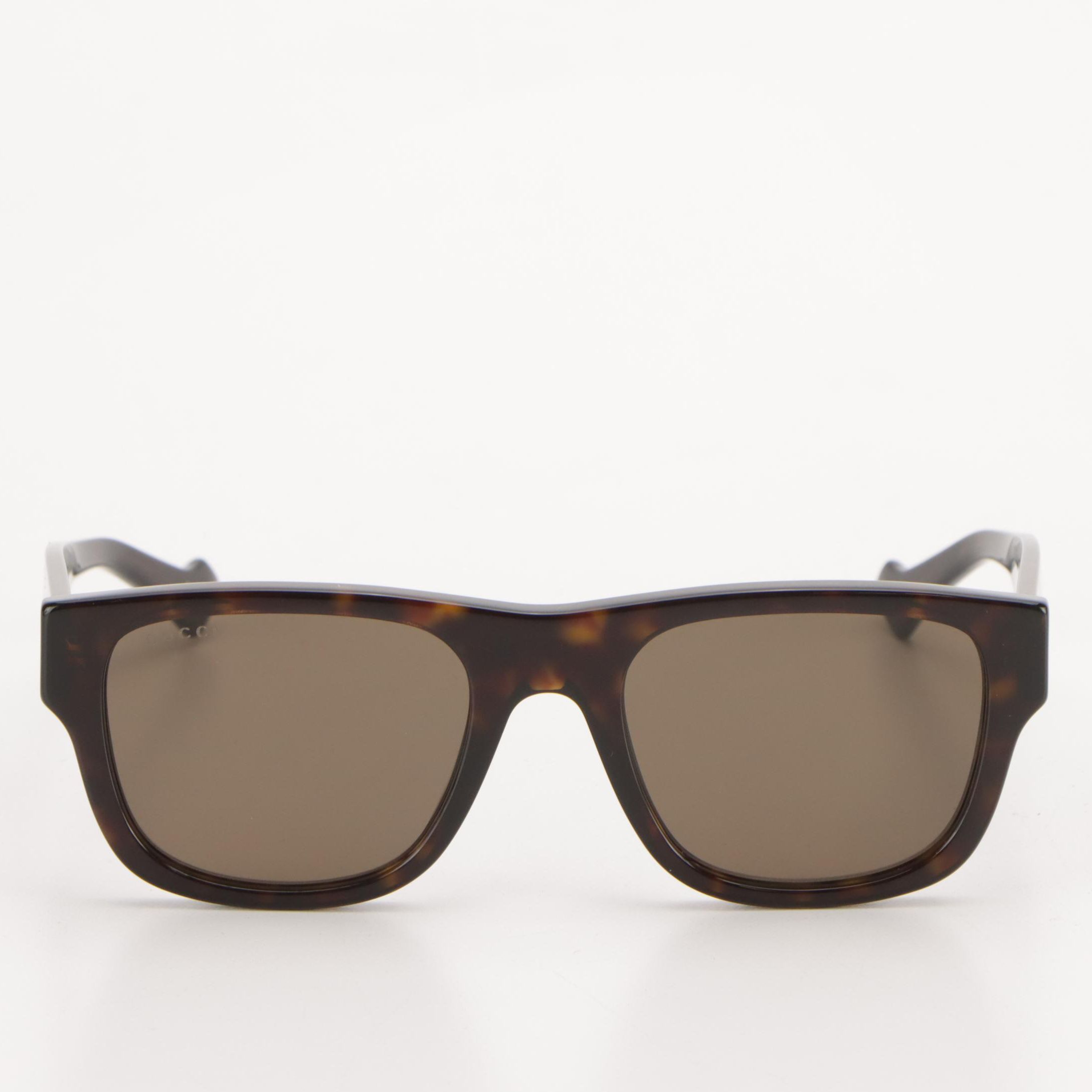 Gucci GG1427S Havana Square Sunglasses with Case