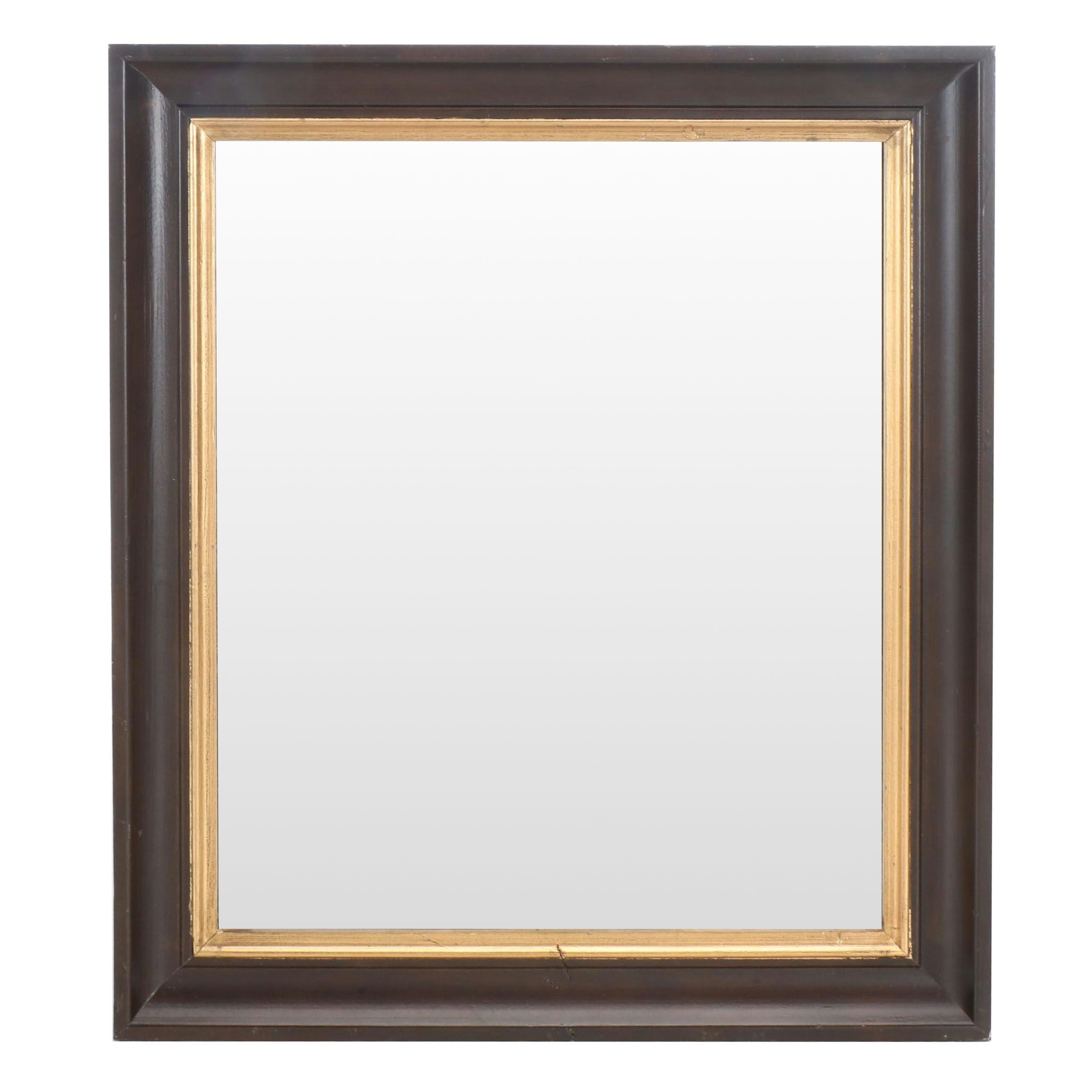 American Empire Style Wood Wall Mirror