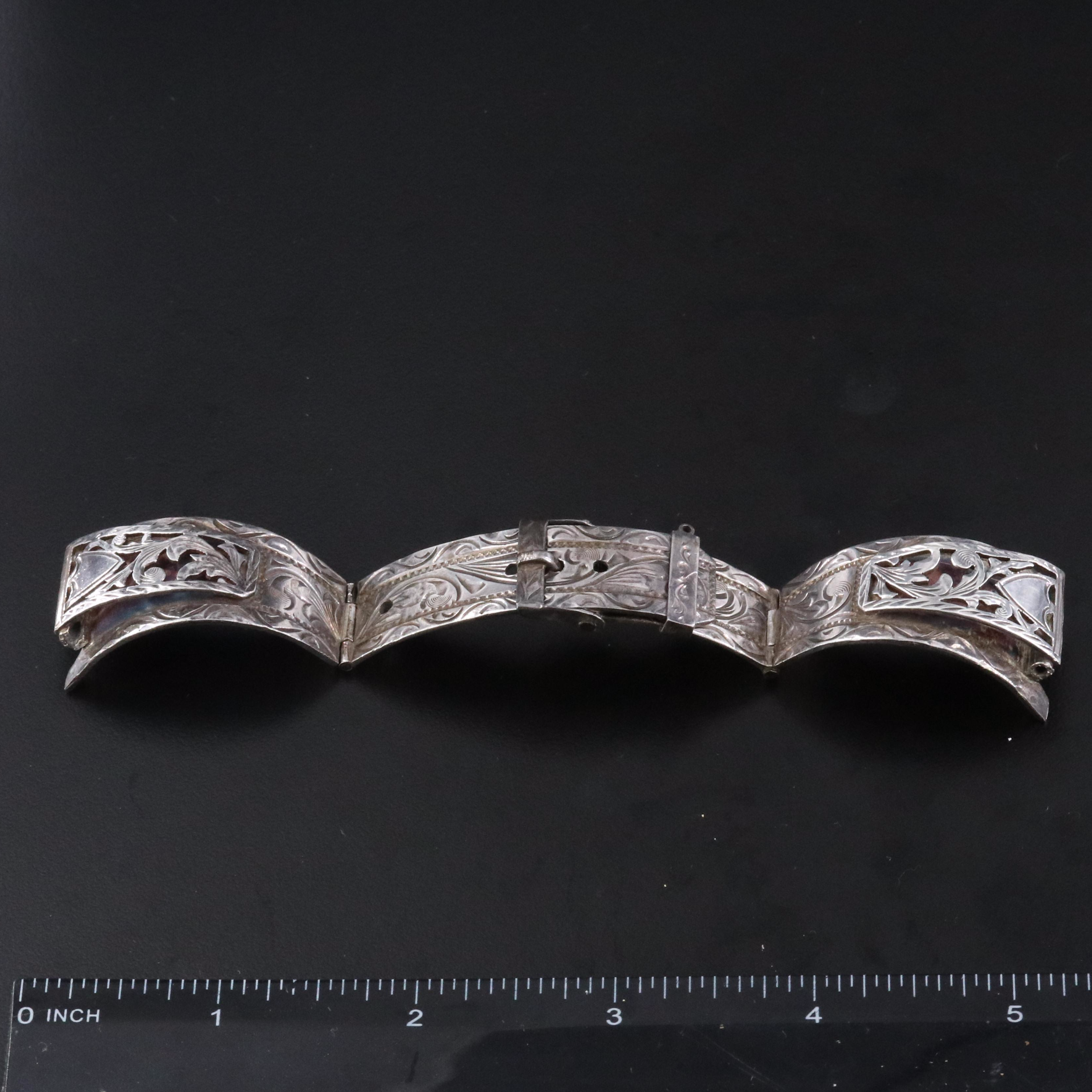 Vintage Mexican Sterling Watch Band