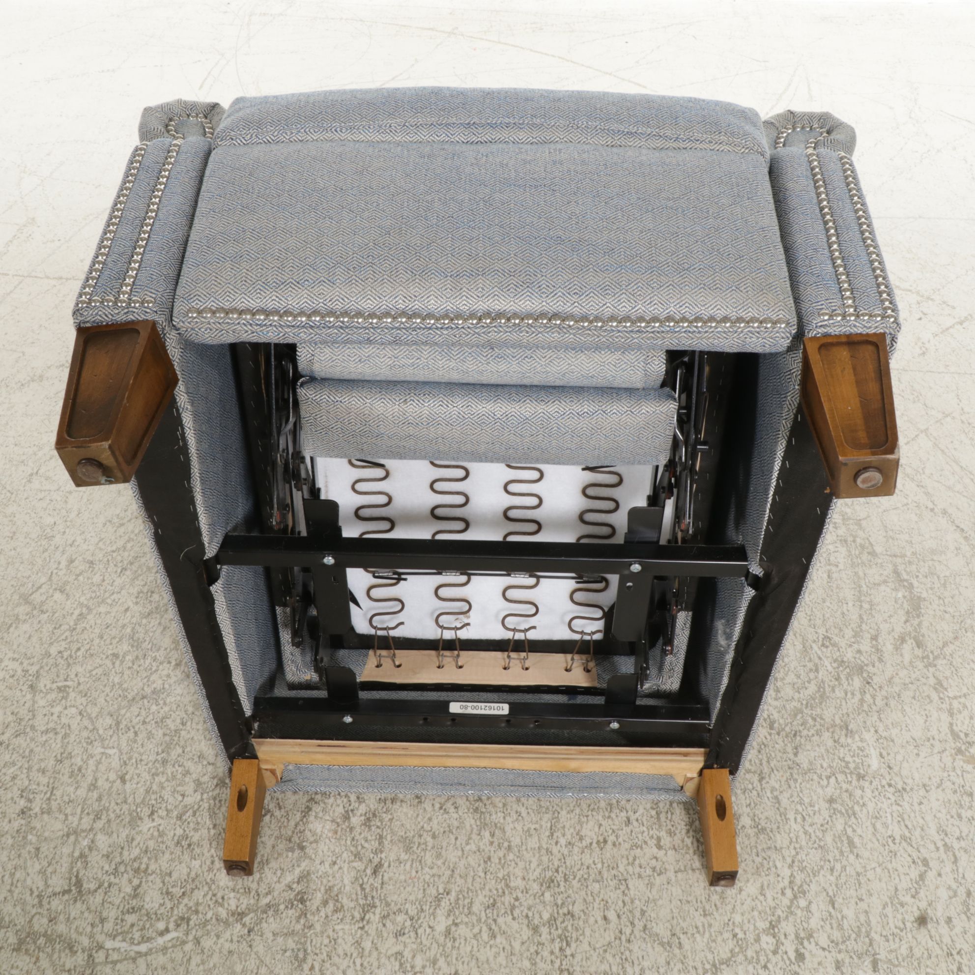 Norwalk Furniture Upholstered Recliner, Late 20th Century