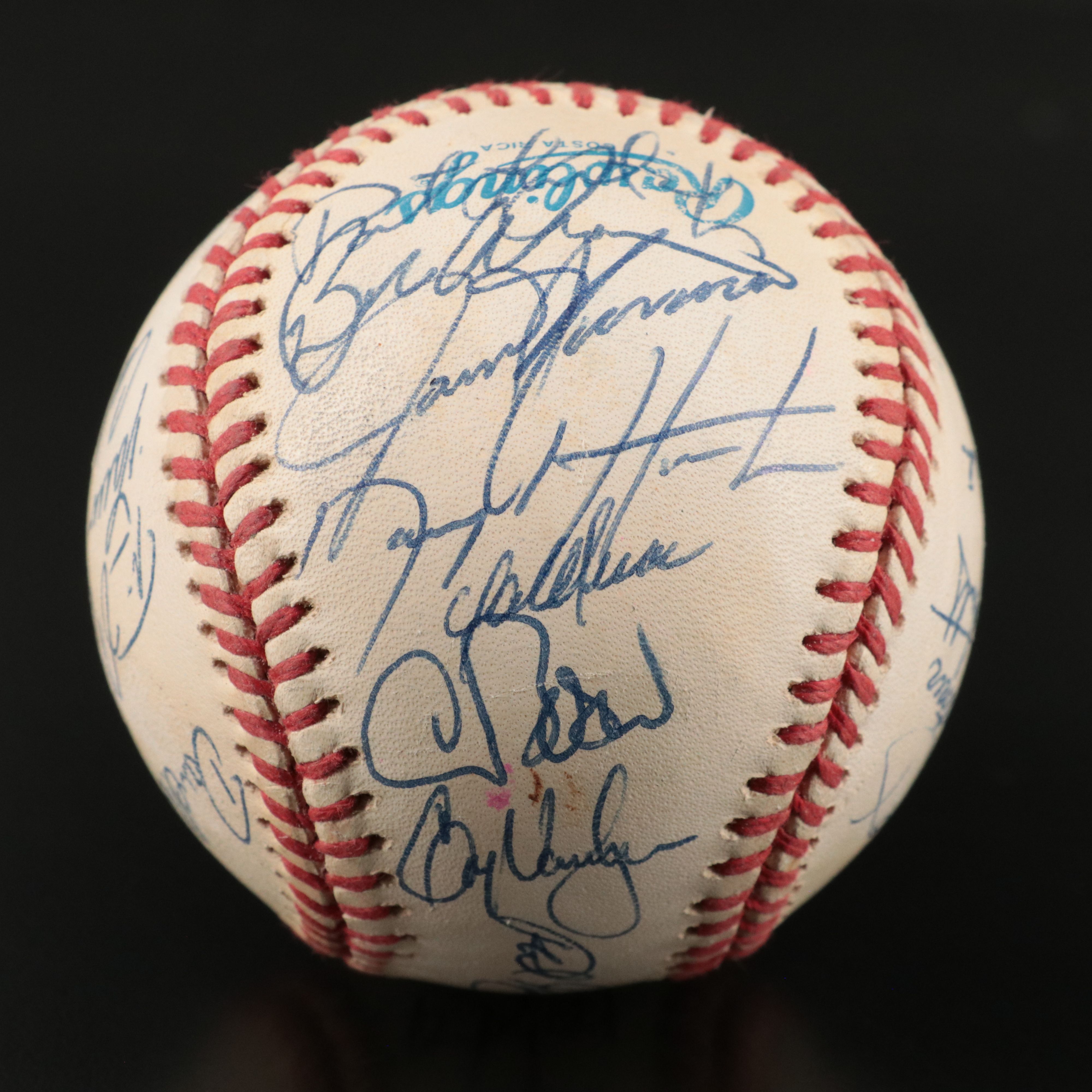 1992 Milwaukee Brewers Team Signed Baseball Featuring Robin Yount and More