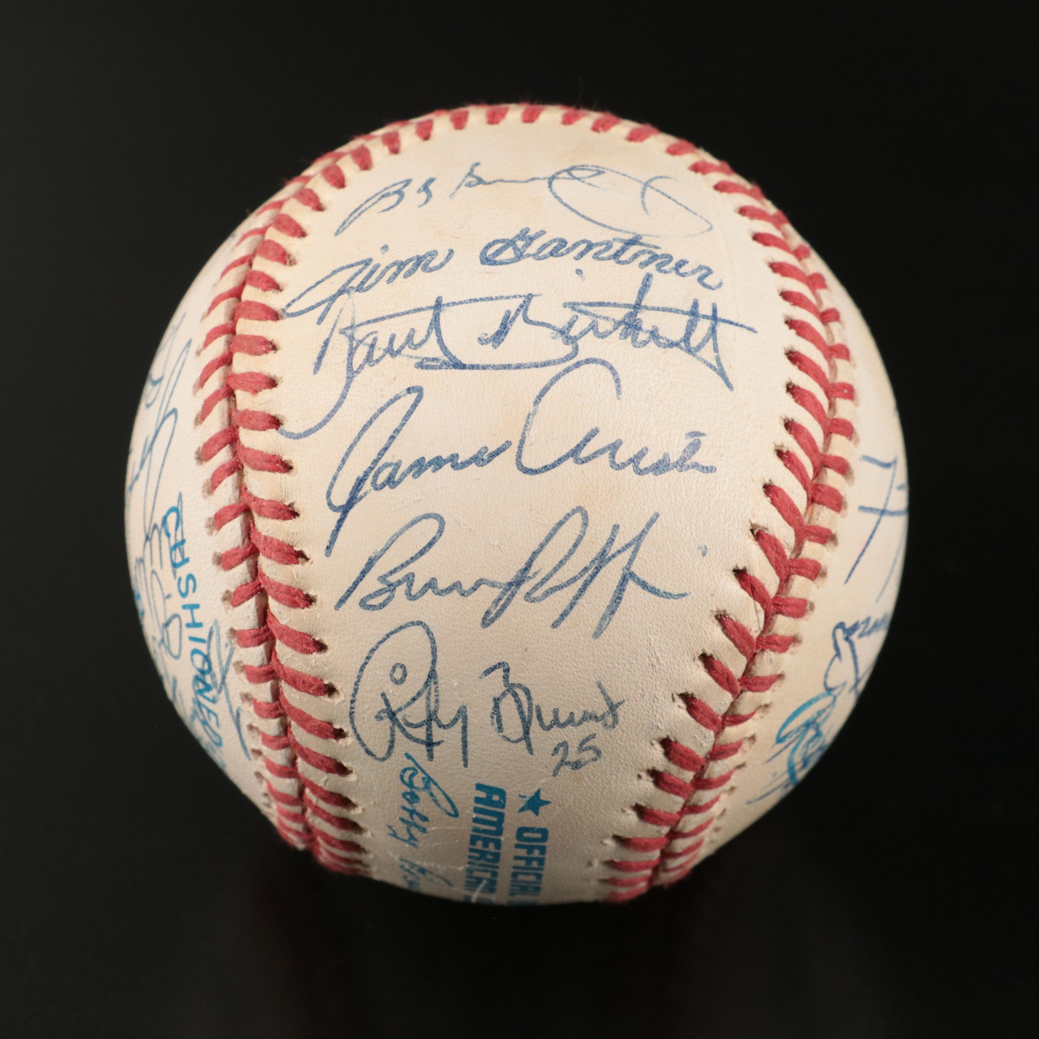 1992 Milwaukee Brewers Team Signed Baseball Featuring Robin Yount and More