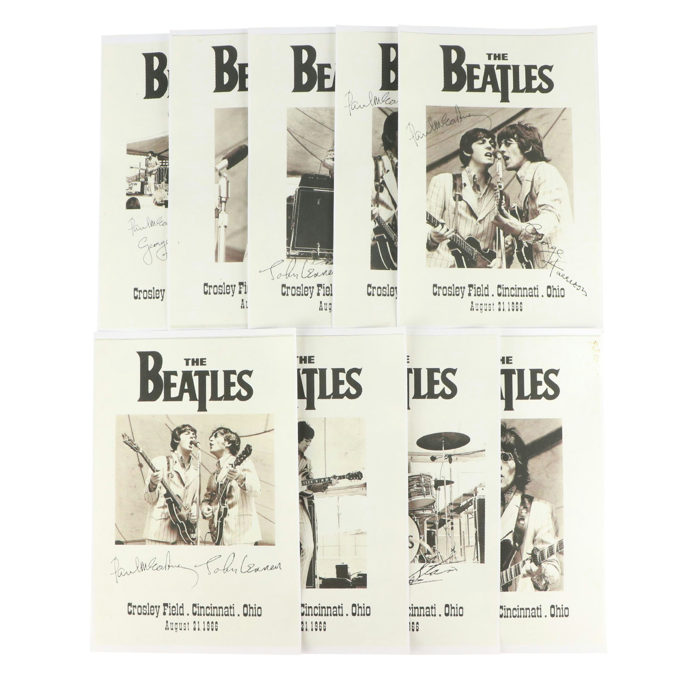 The Beatles Crosley Field Cincinnati Concert Reproduction Posters
