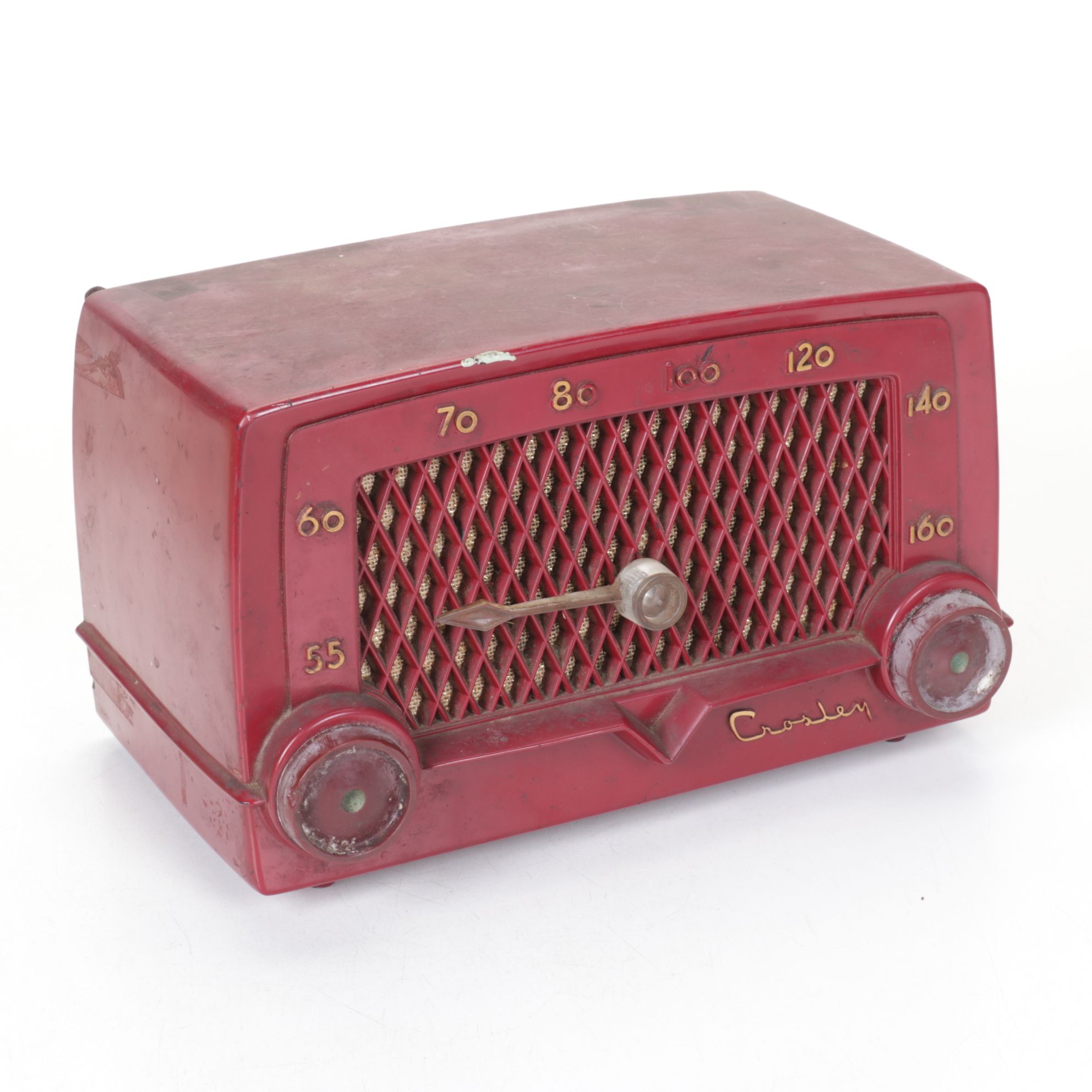 Crosley & RCA Victor AM/FM Desk Radios, Mid-20th Century