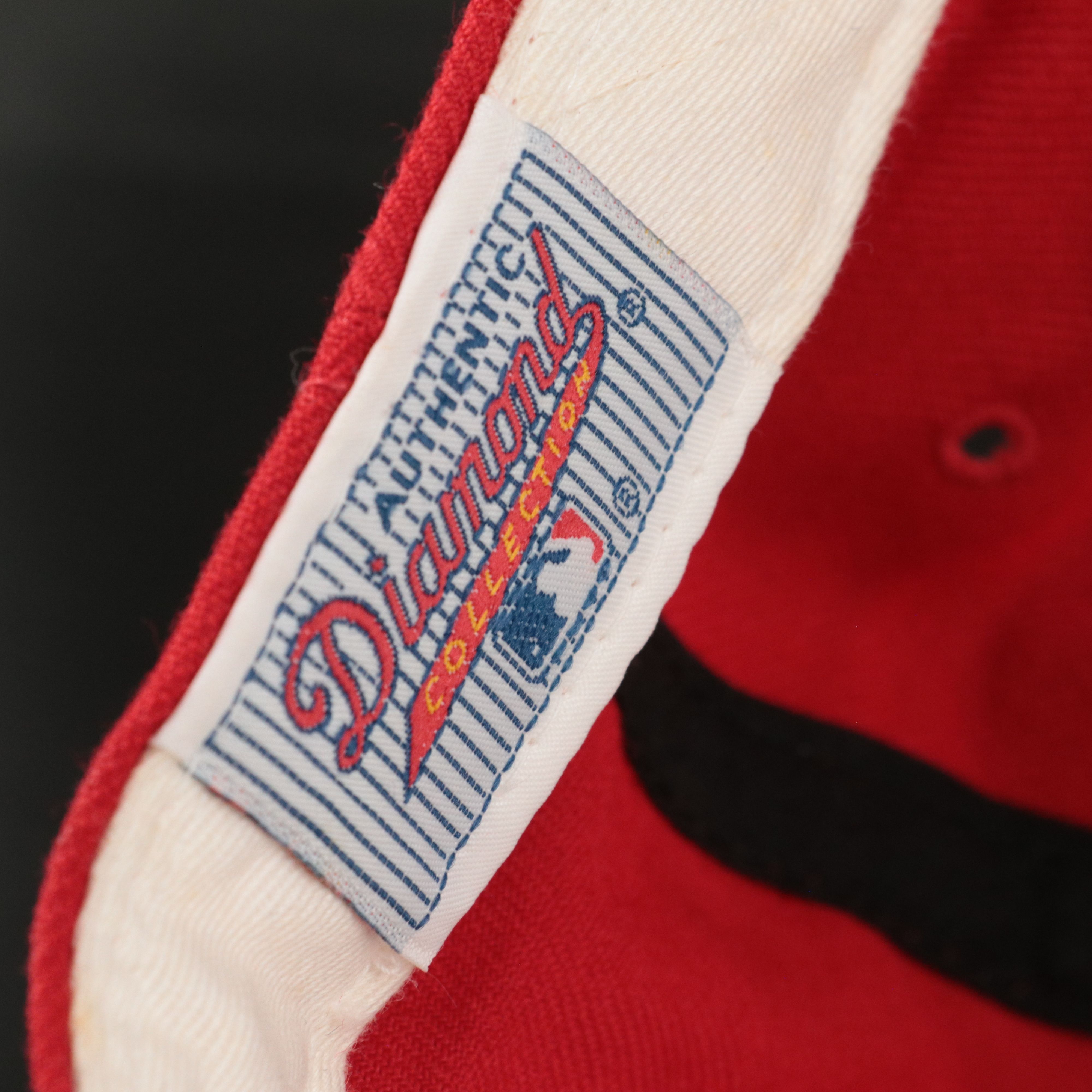 Barry Larkin Signed Hat with Chris Sabo and Ron Oester Signed Baseball