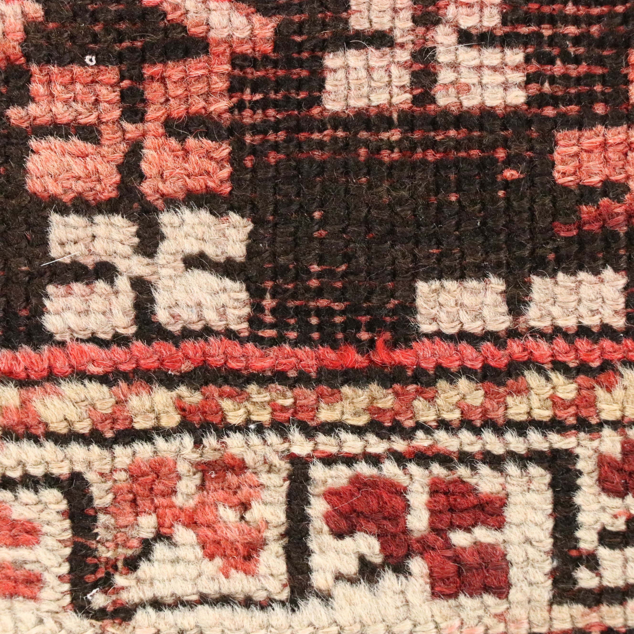 3' x 5' Hand-Knotted Caucasian Kazak Accent Rug