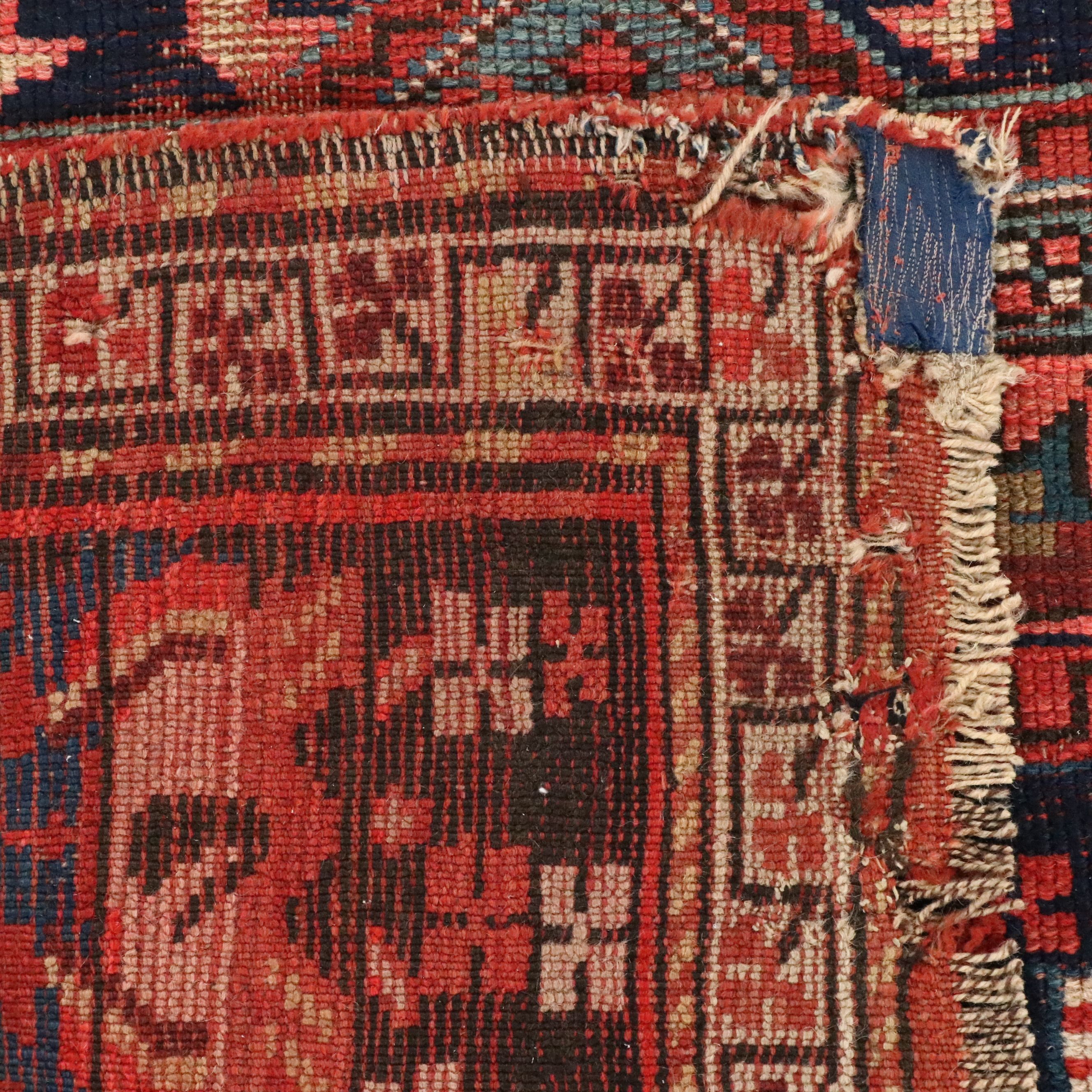 3' x 5' Hand-Knotted Caucasian Kazak Accent Rug