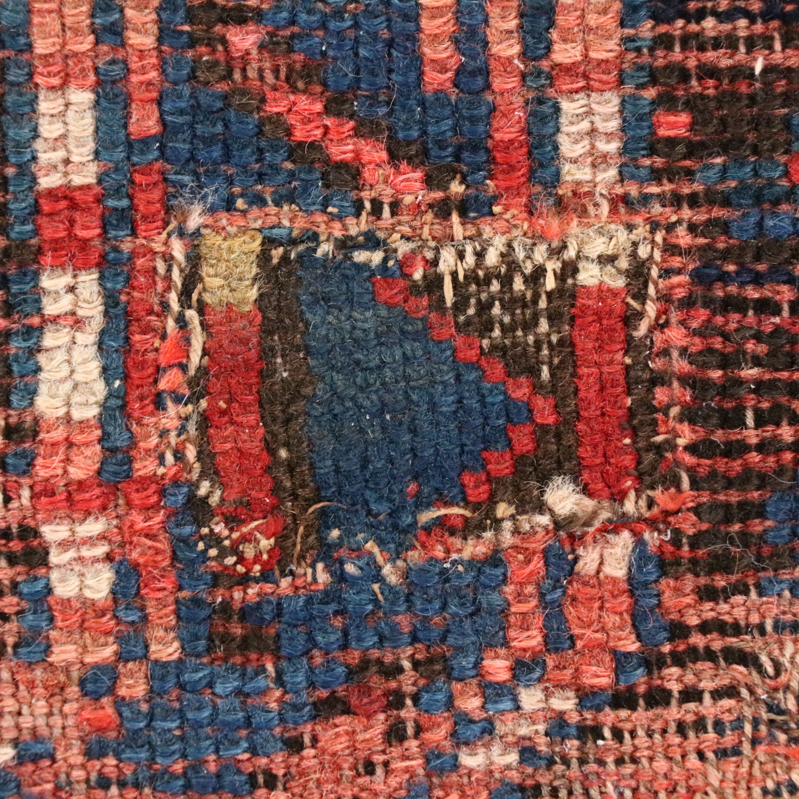 3' x 5' Hand-Knotted Caucasian Kazak Accent Rug