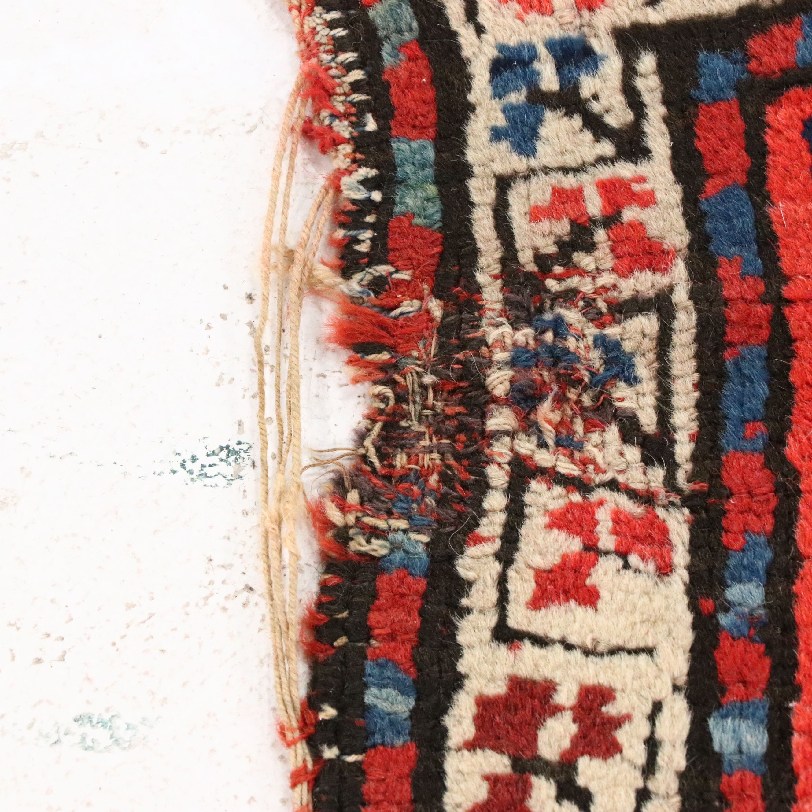 3' x 5' Hand-Knotted Caucasian Kazak Accent Rug