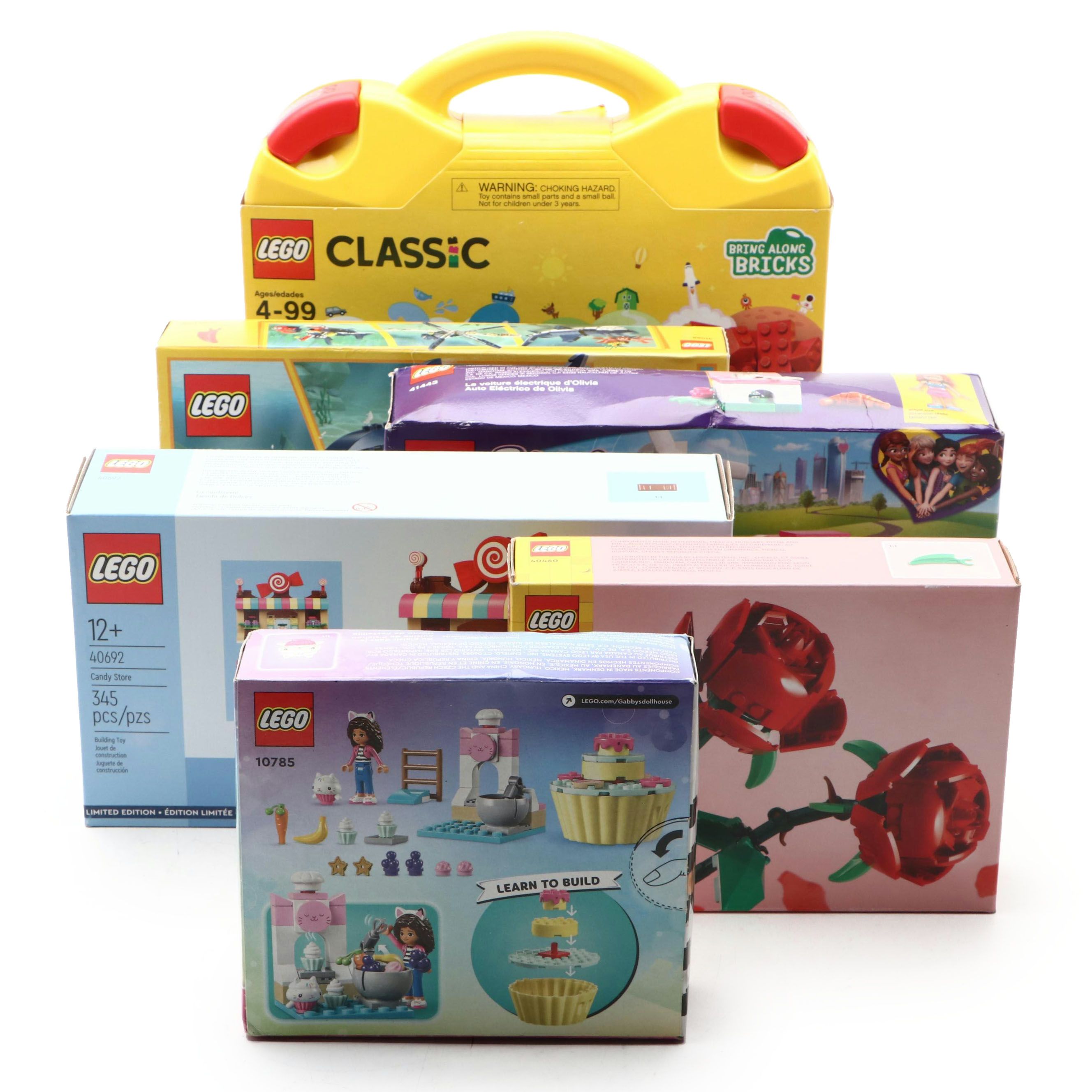 LEGO Limited Edition Candy Shop with LEGO Friends and More Classic Sets