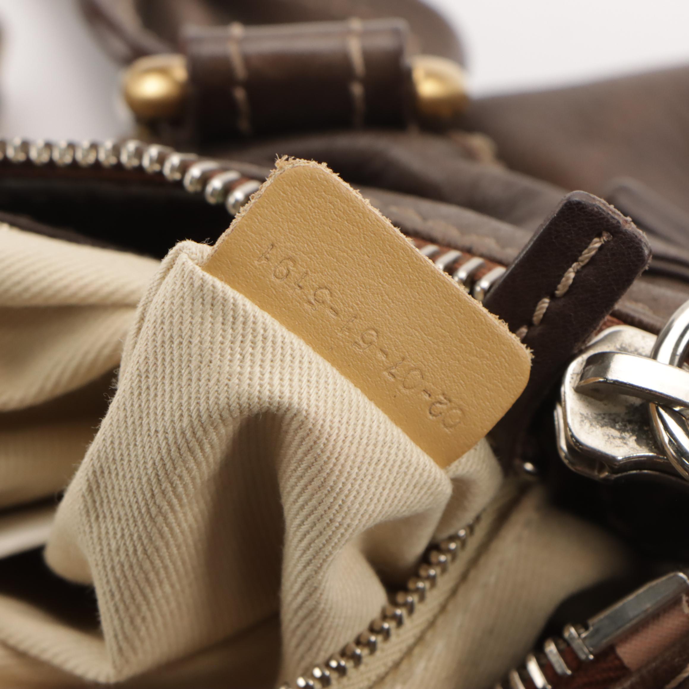 Chloé Paddington Shoulder Bag in Mocha Brown Leather