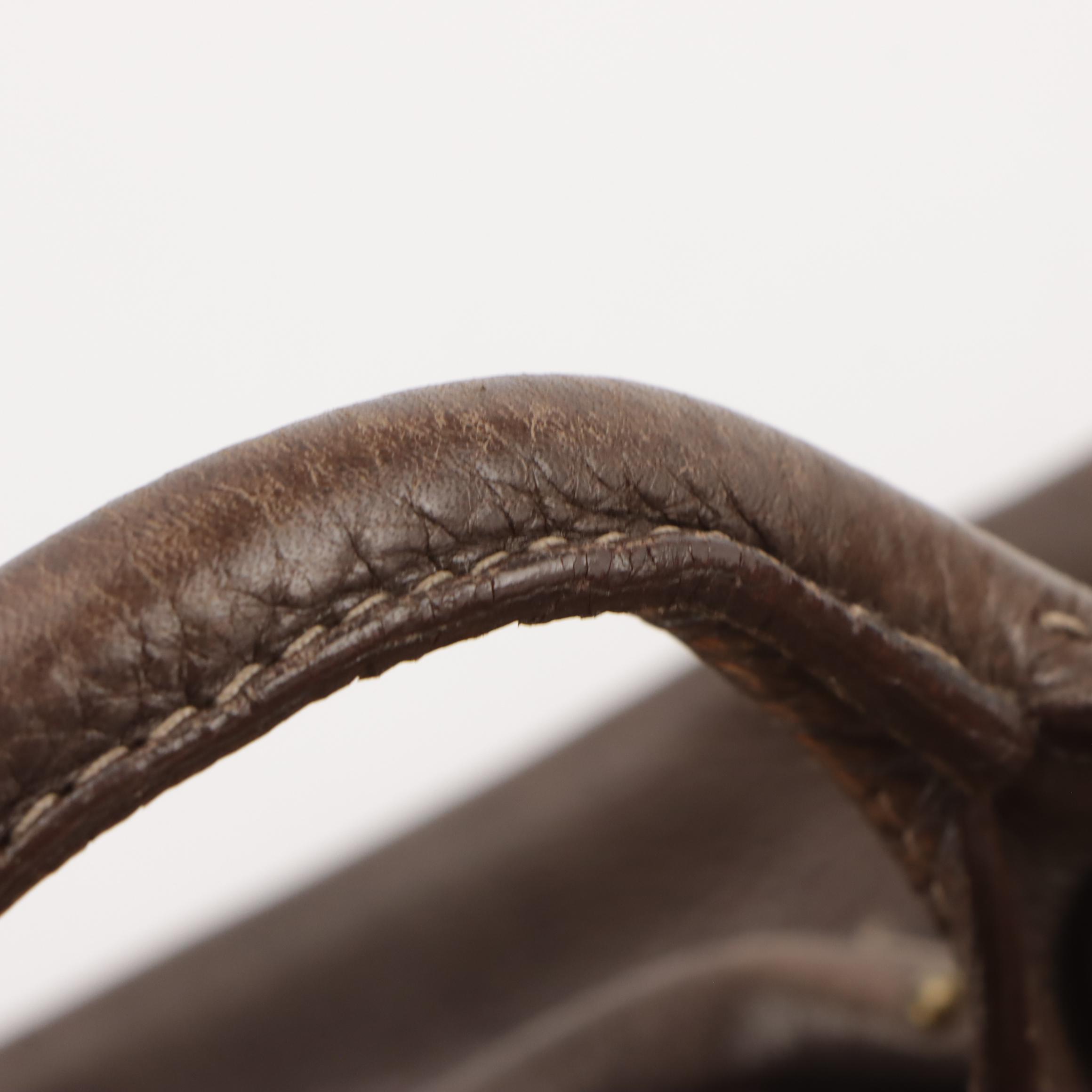 Chloé Paddington Shoulder Bag in Mocha Brown Leather