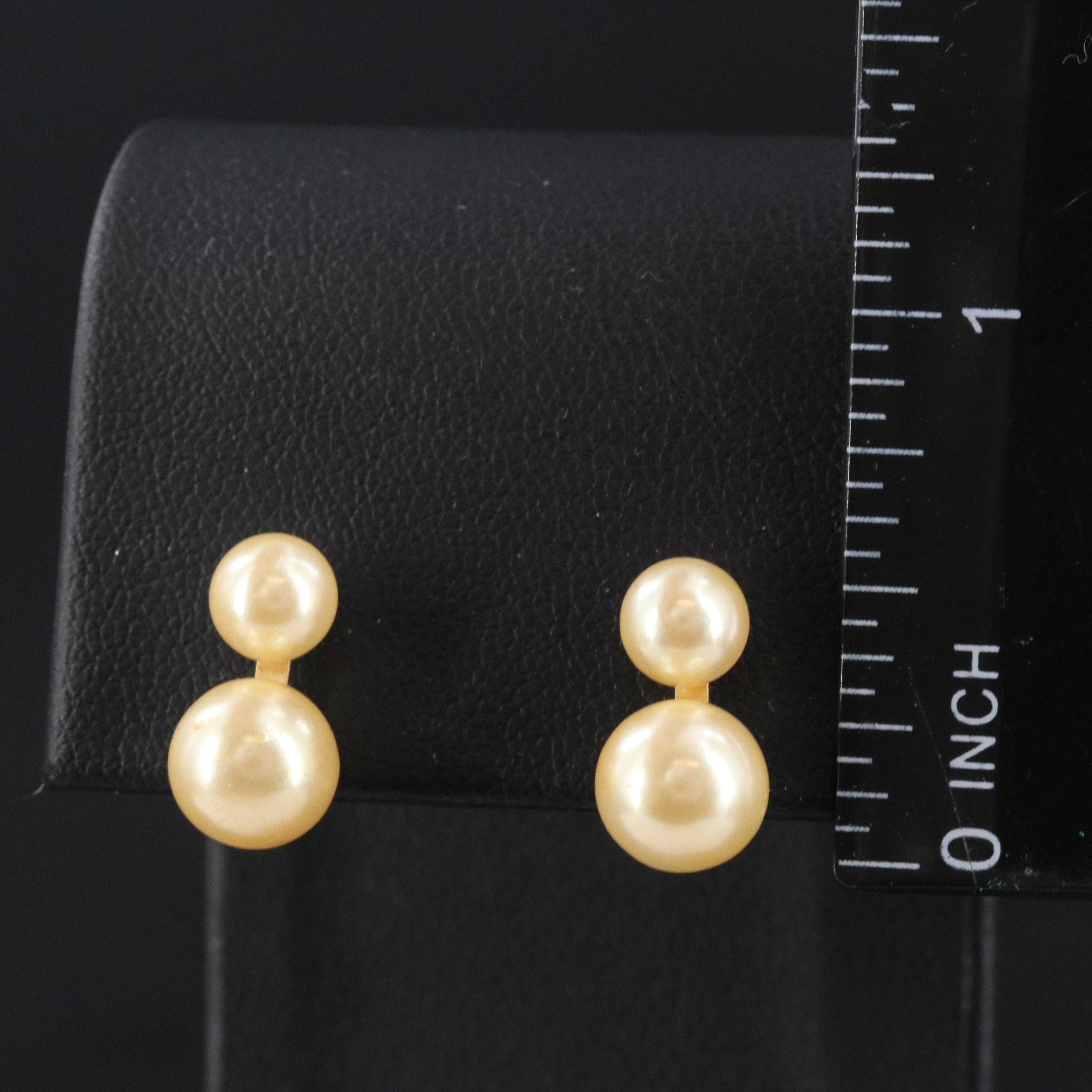 Imitation Pearl Earrings